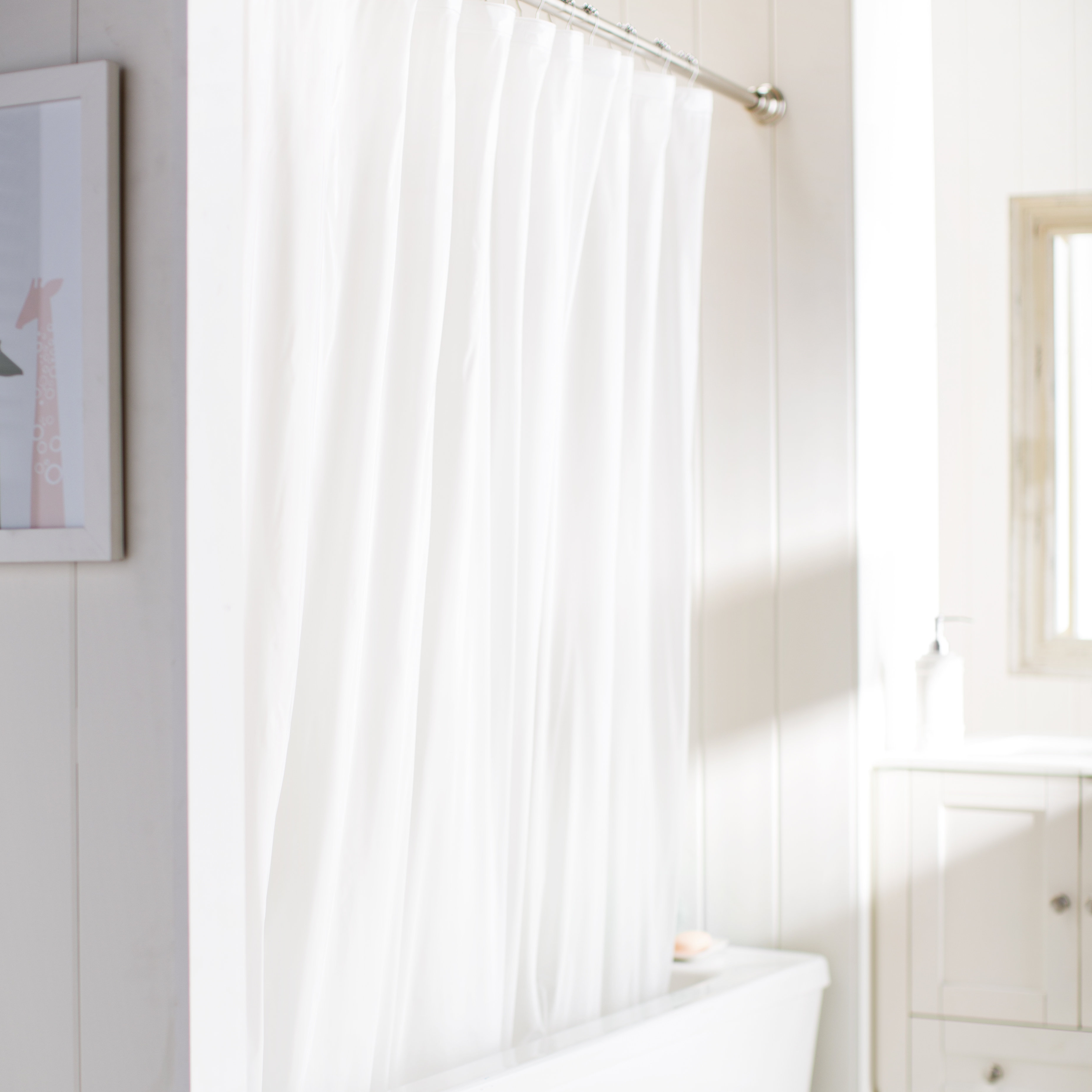 Wayfair Basics Wayfair Basics Vinyl Shower Curtain Liner & Reviews