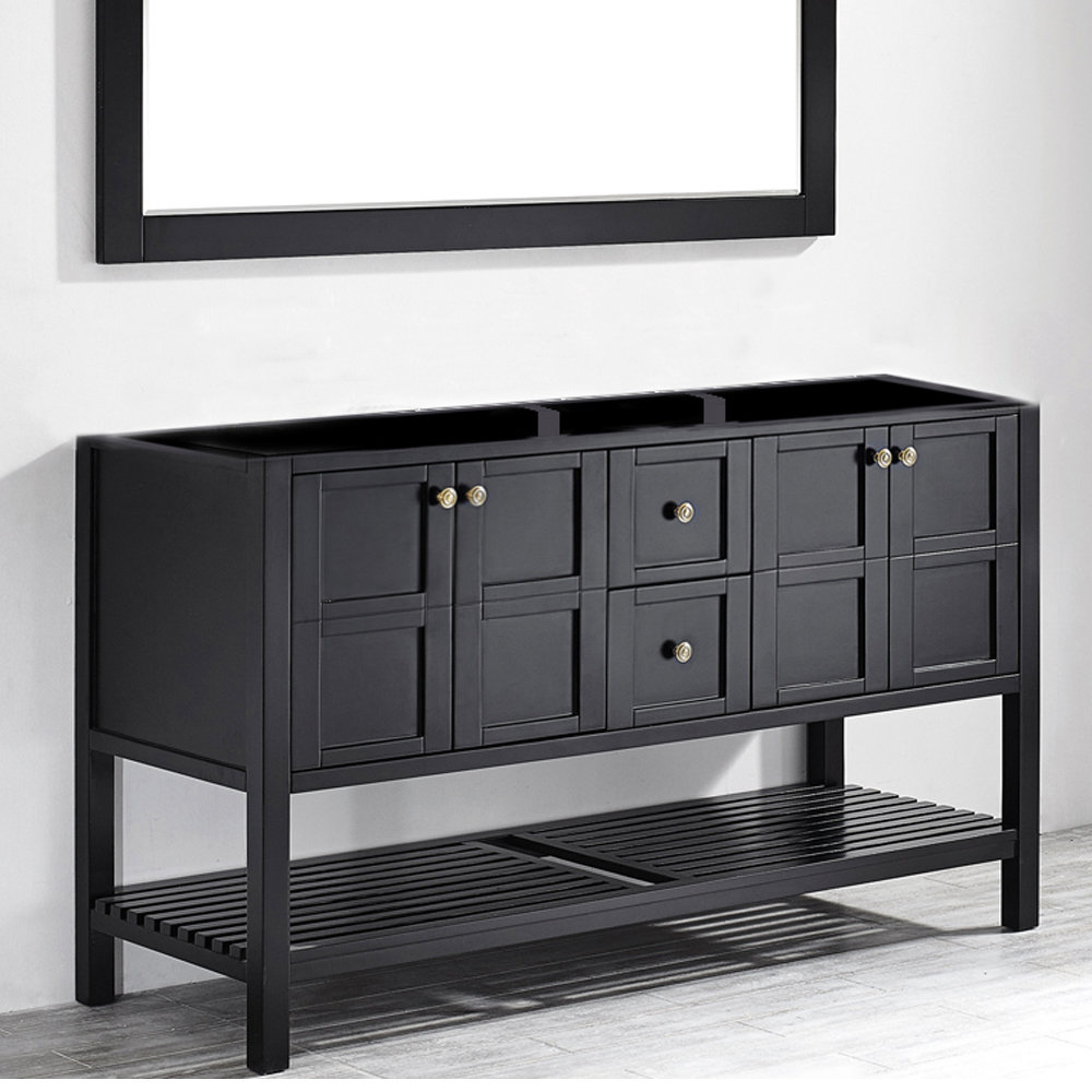 Vinnova Florence 59 Bathroom Vanity Base Wayfair Vinnova Florence 59 Quot Bathroom Vanity Base