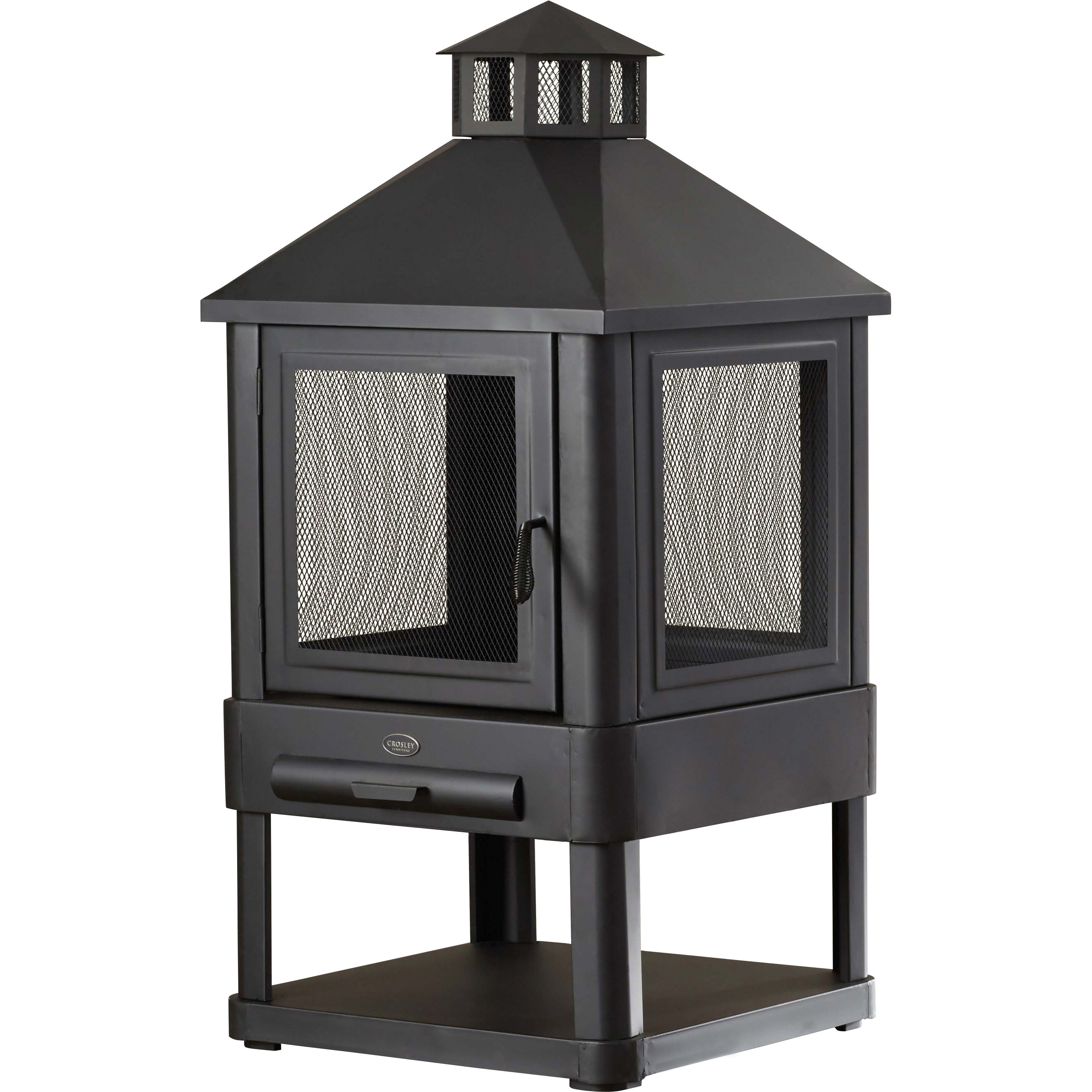 Darby Home Co Angarano Outdoor Villa Pagoda Fireplace & Reviews Wayfair