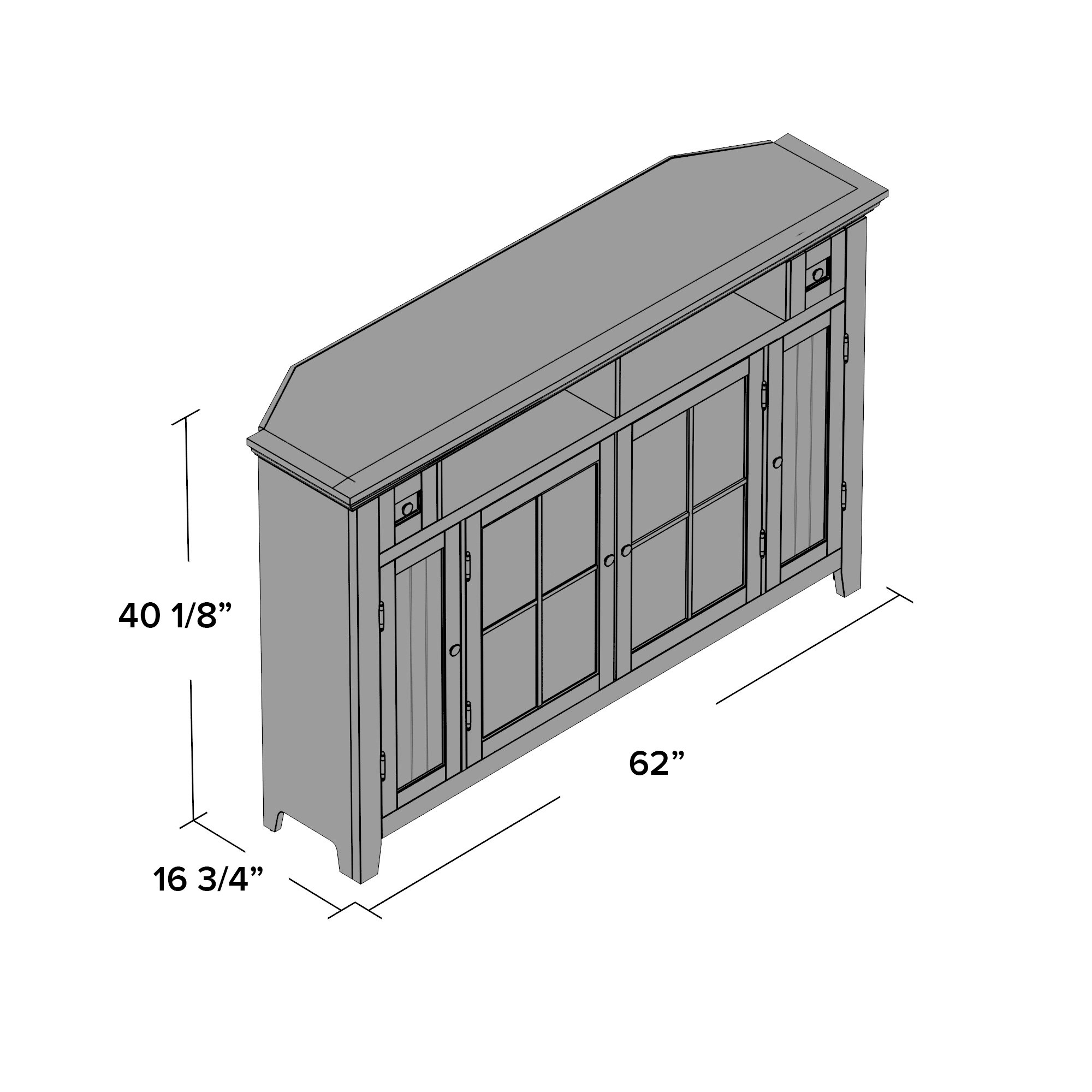 Darby Home Co Yates Corner TV Stand & Reviews Wayfair