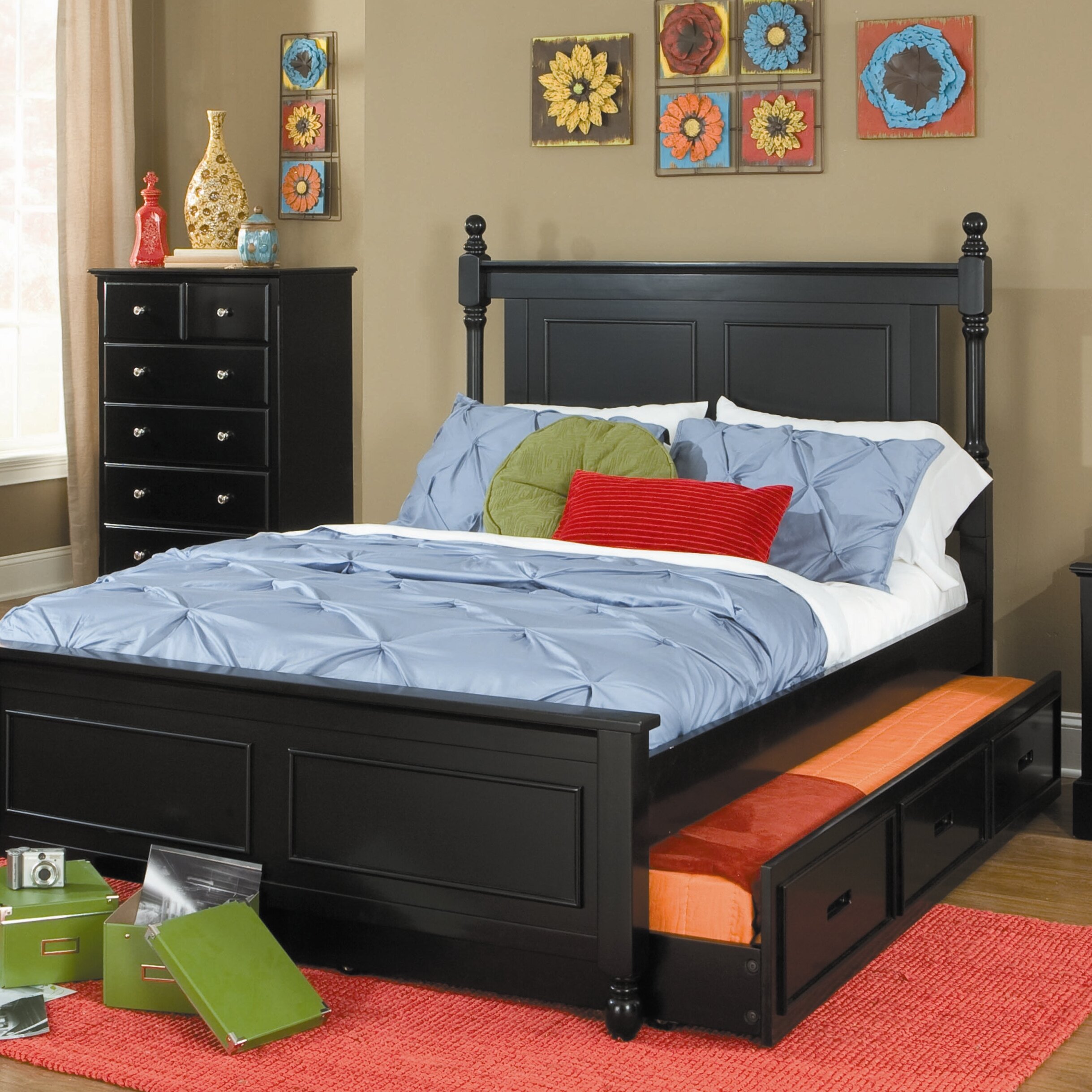 Trundle Beds You'll Love | Wayfair - Belaview Platform Bed with Trundle