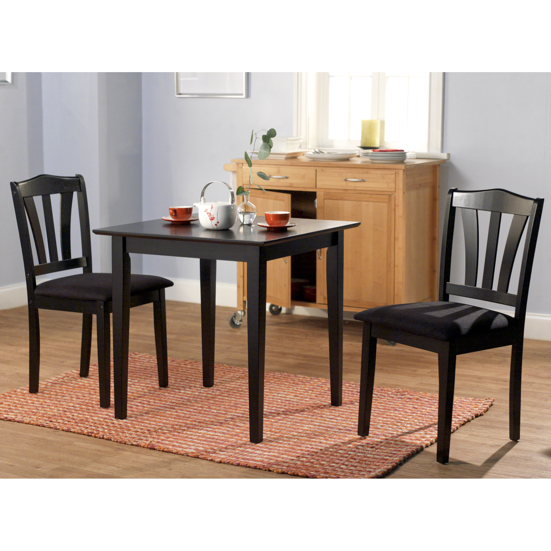 Alcott Hill Dinah 3 Piece Dining Set & Reviews Wayfair