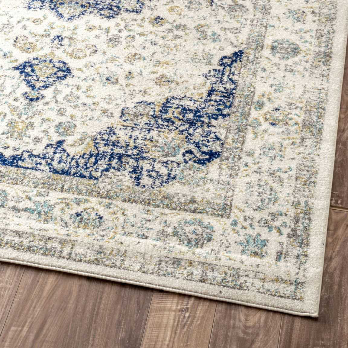 Charlton Home Doylestown Blue Area Rug & Reviews Wayfair