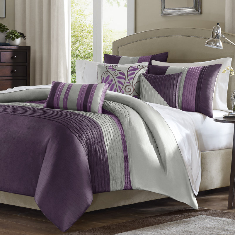 California King Duvet Cover Sets You Ll Love Wayfair Quick View Morell 6 Piece Reversible Duvet Cover Set