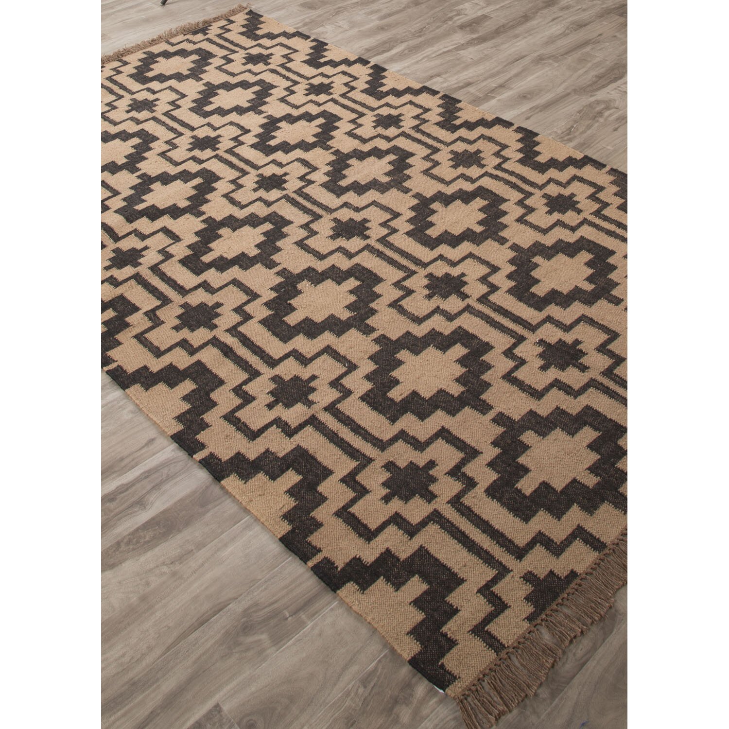 Modren Black And Tan Area Rugs Rug With Design