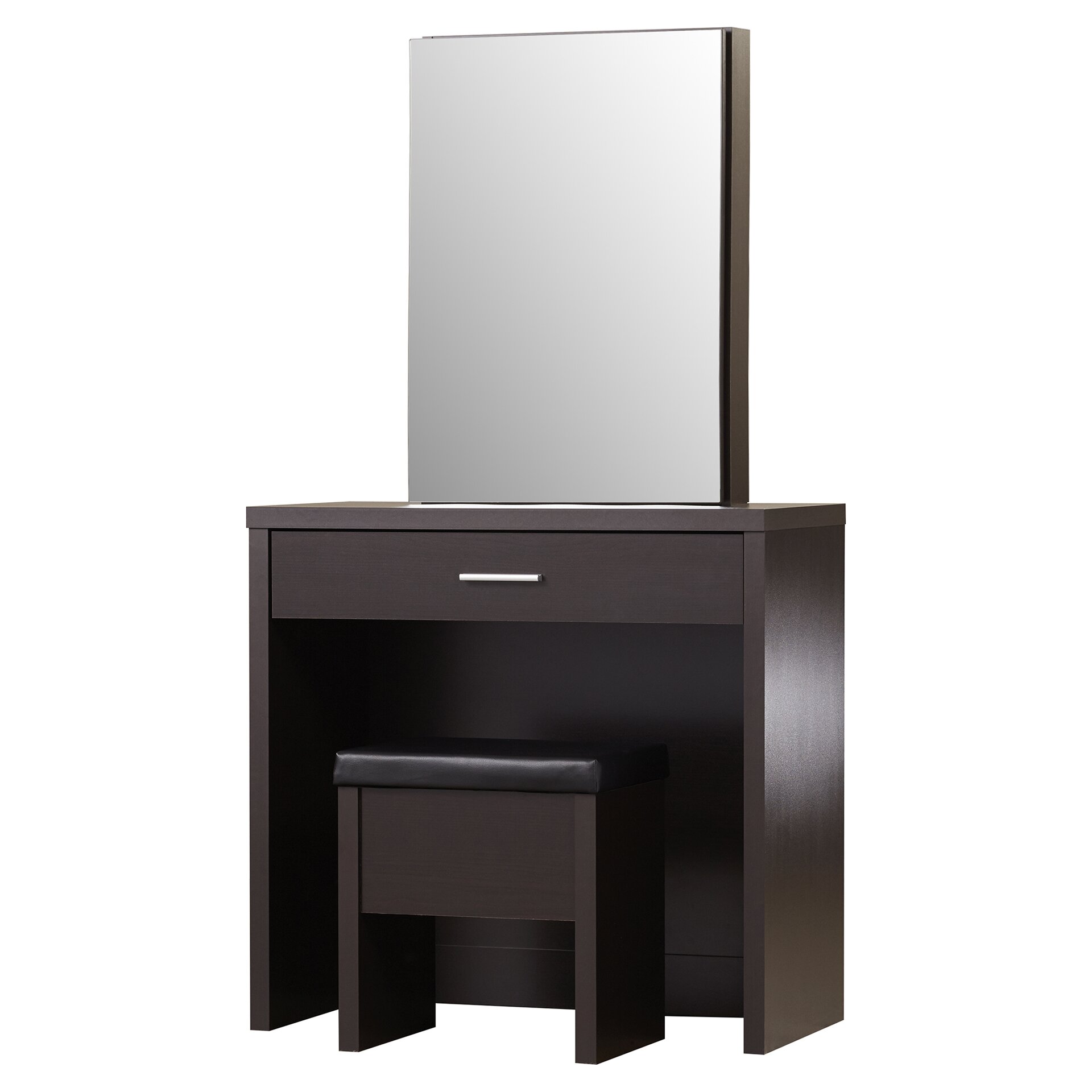 Brayden Studio Stirling Vanity Set with Mirror & Reviews | Wayfair Brayden Studio® Stirling Vanity Set with Mirror