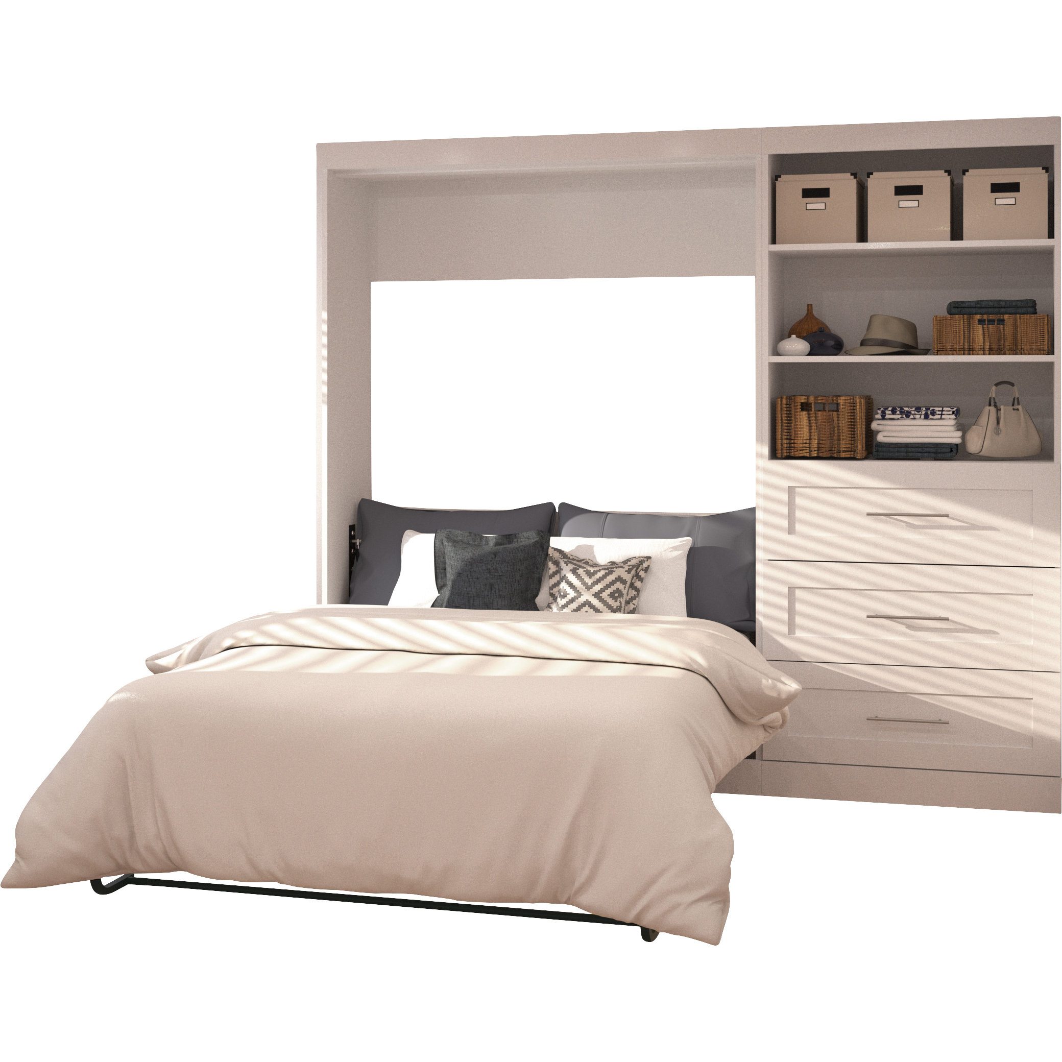 Walley Full/Double Murphy Bed & Reviews AllModern