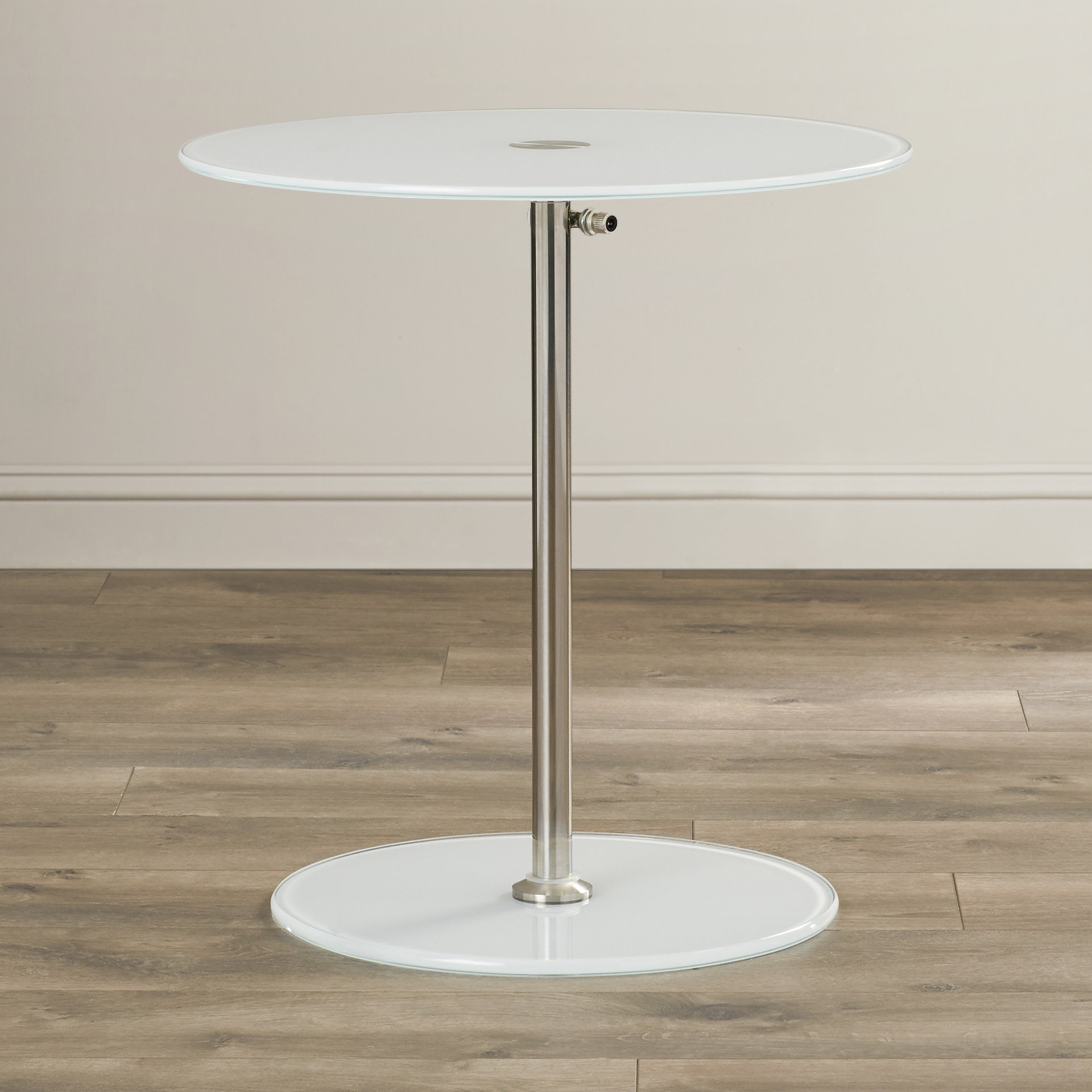 Wade Logan Wilbert Round Glass Side Table Reviews Wayfair Wade Logan Reg Wilbert Round Glass Side Table