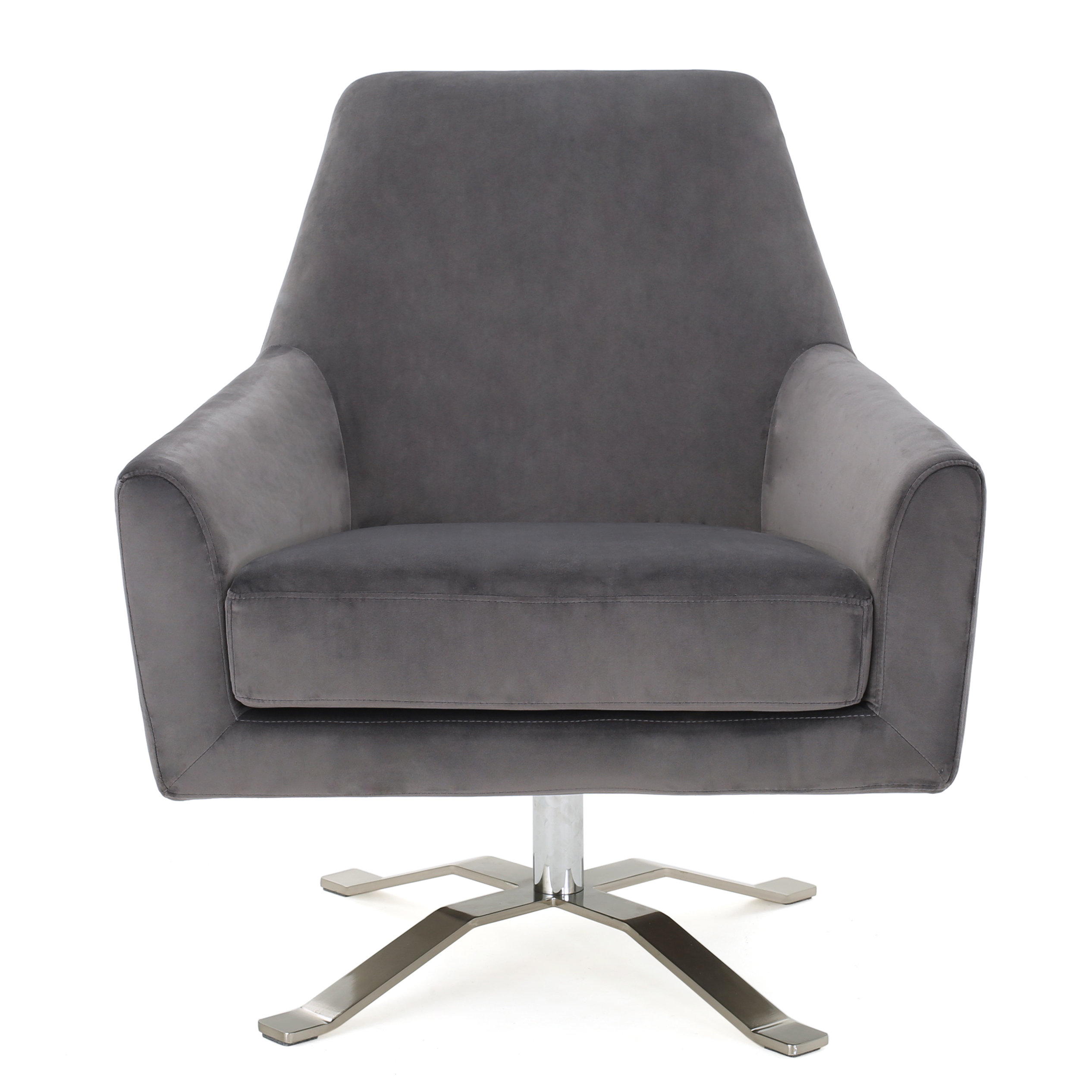 Wade Logan Edmund Swivel Club Chair & Reviews | Wayfair