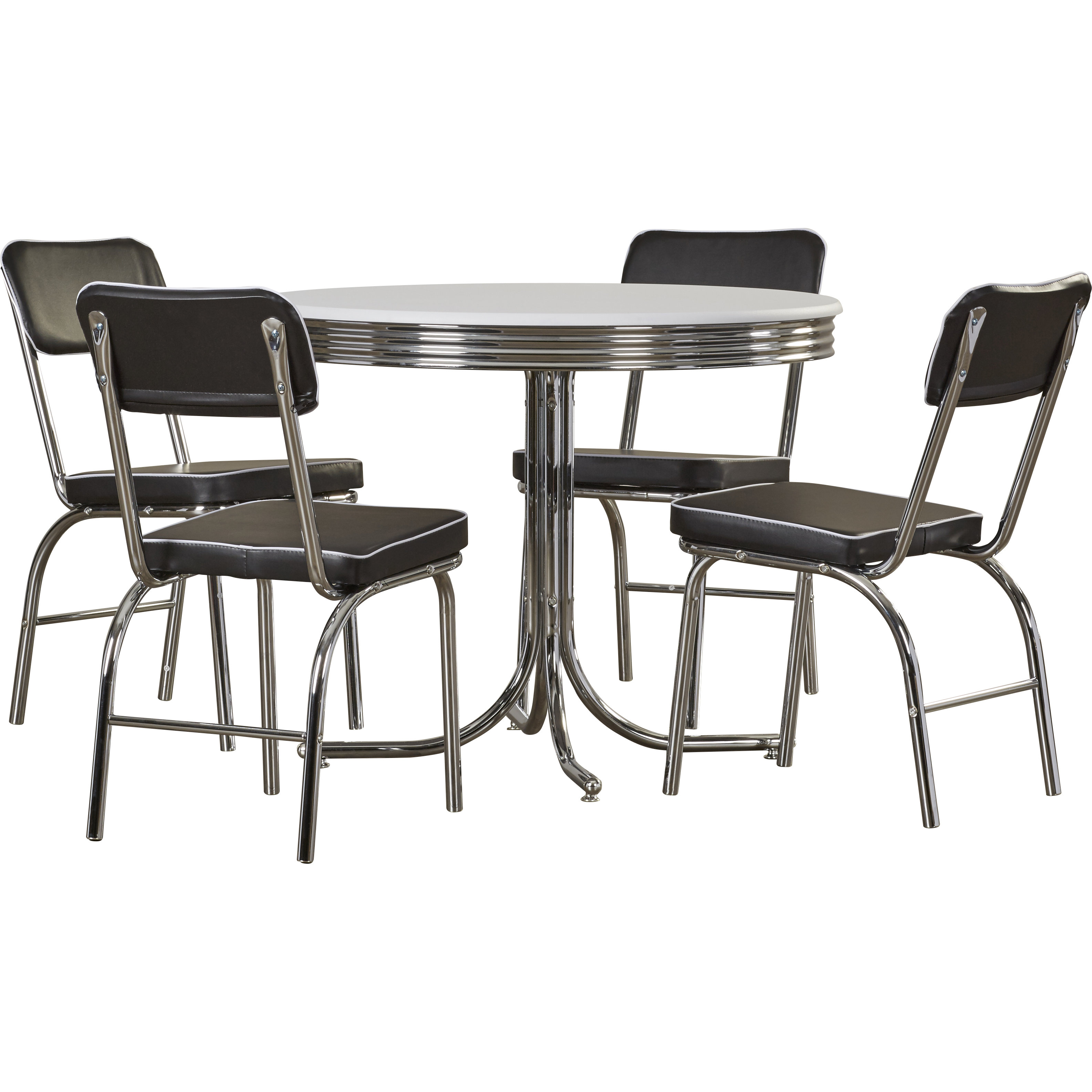 Corrigan Studio Jillian 5 Piece Dining Set & Reviews Wayfair