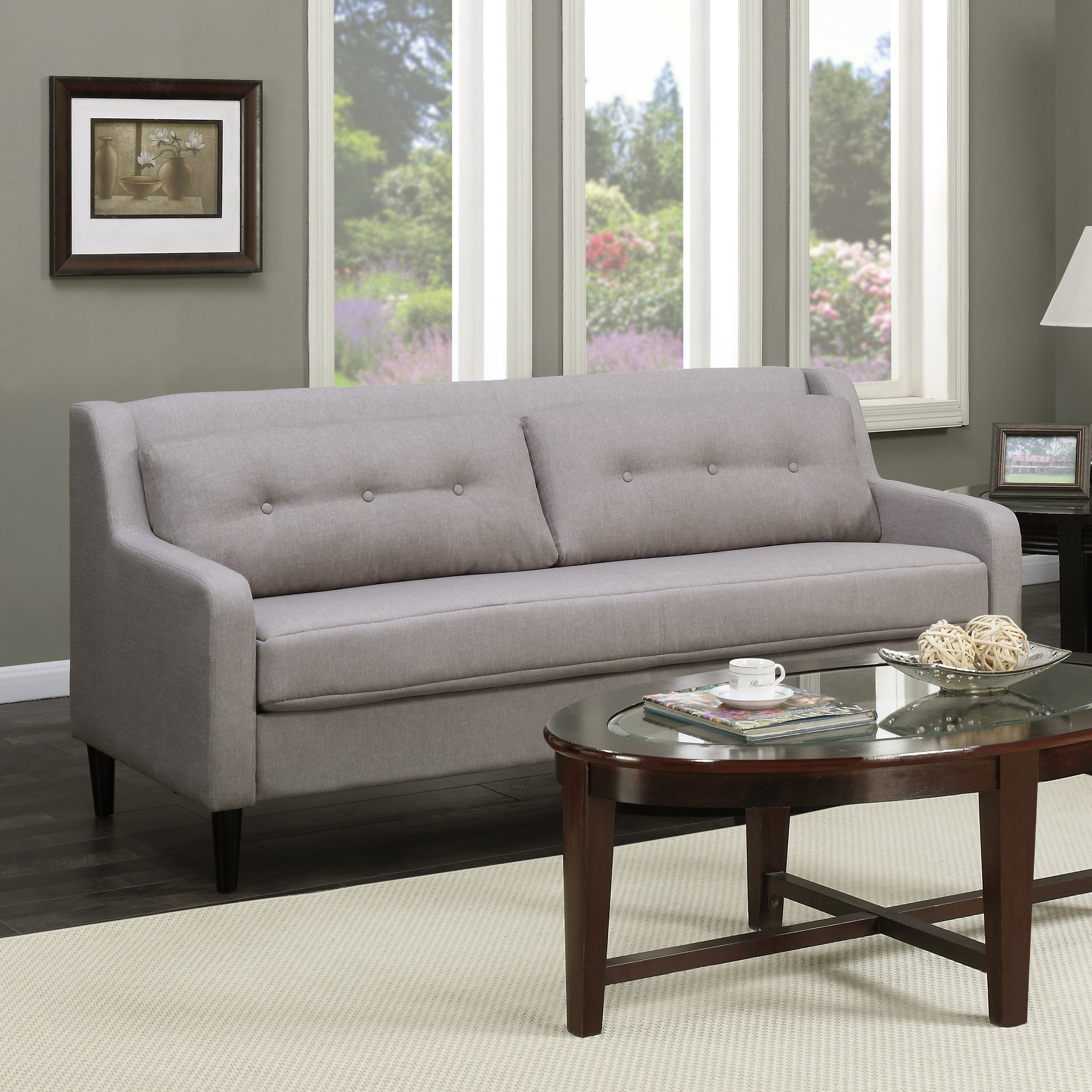 Langley Street Ponderosa Mid Century Sofa & Reviews | Wayfair