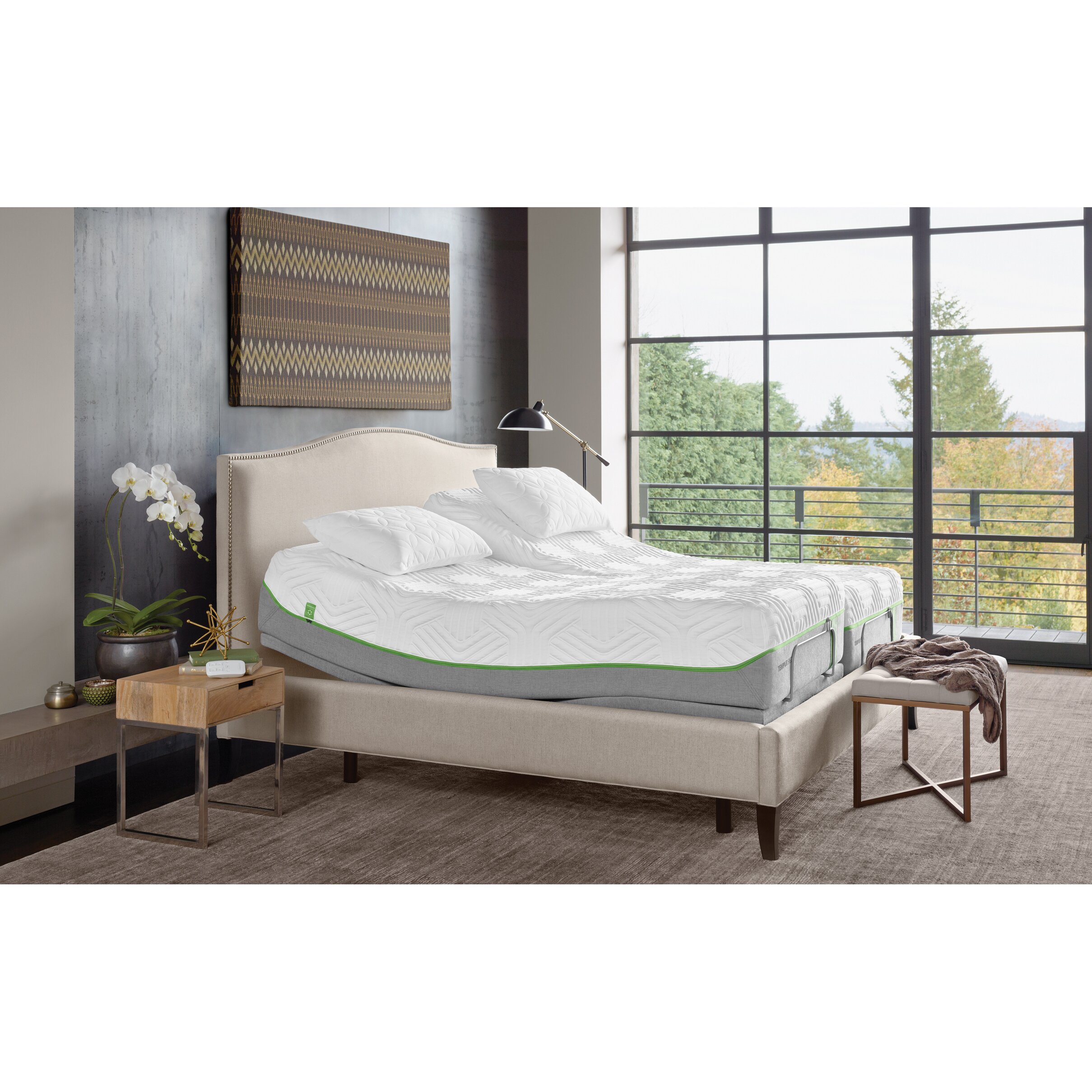 Tempur-Pedic TEMPUR-Ergo Adjustable Bed & Reviews | Wayfair