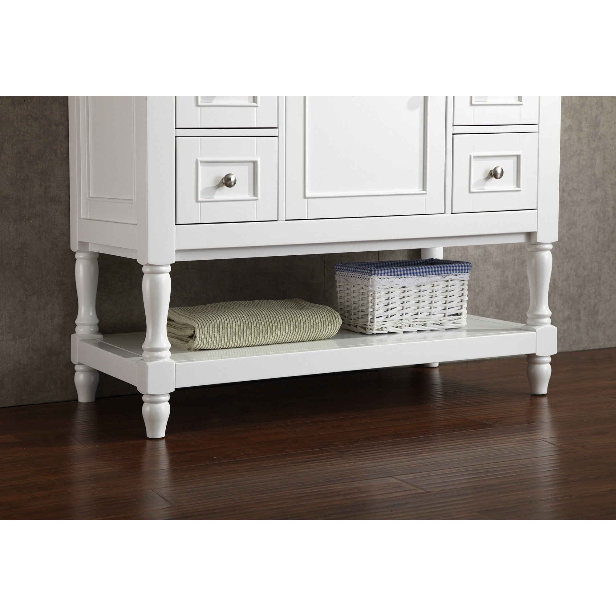 Ari Kitchen & Bath Cape Cod 42" Single Bathroom Vanity Set with Mirror