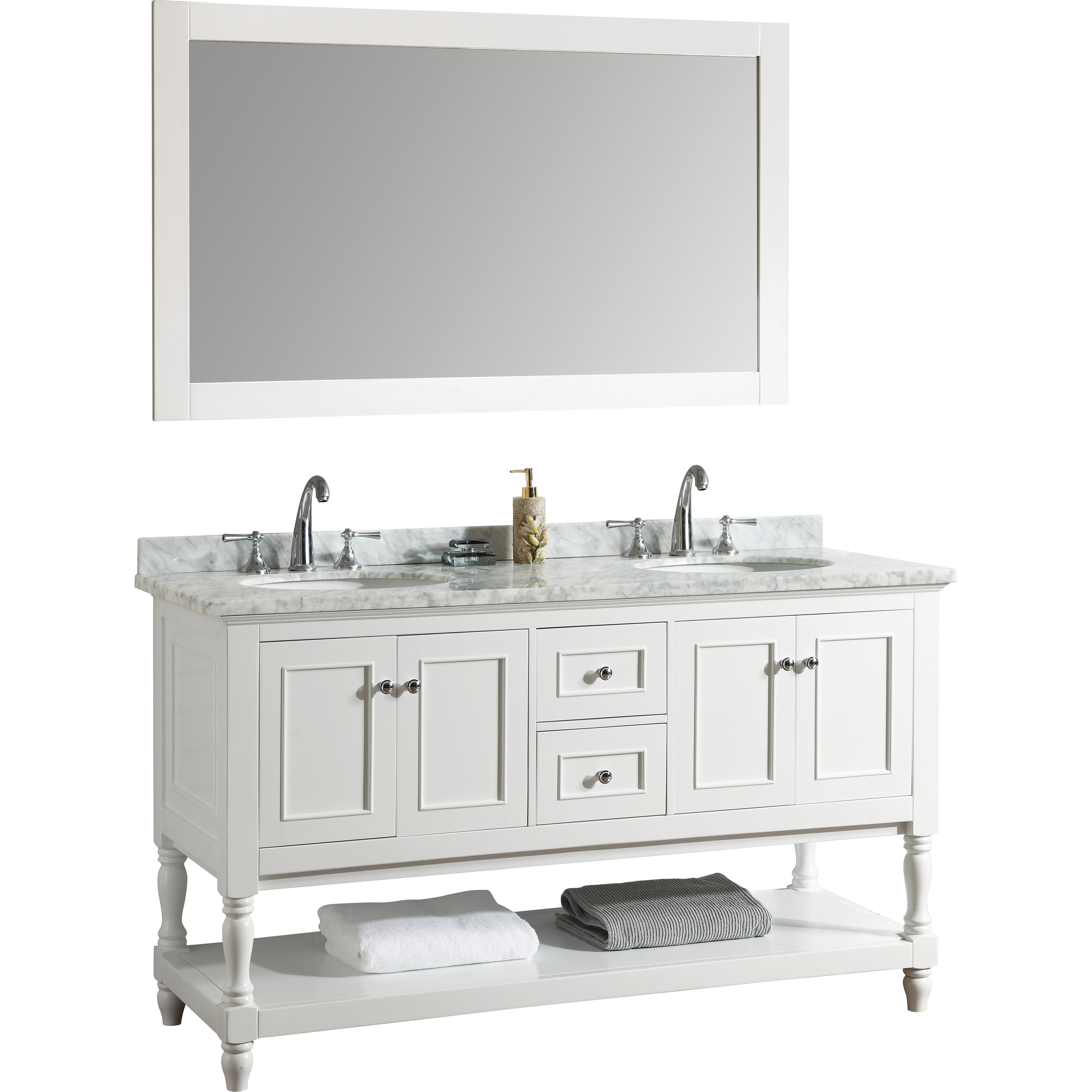 Palazzo 60-Inch Double Bathroom Vanity palazzo 60 inch bathroom vanity Palazzo 60-Inch Double Bathroom Vanity palazzo 60 inch bathroom vanity