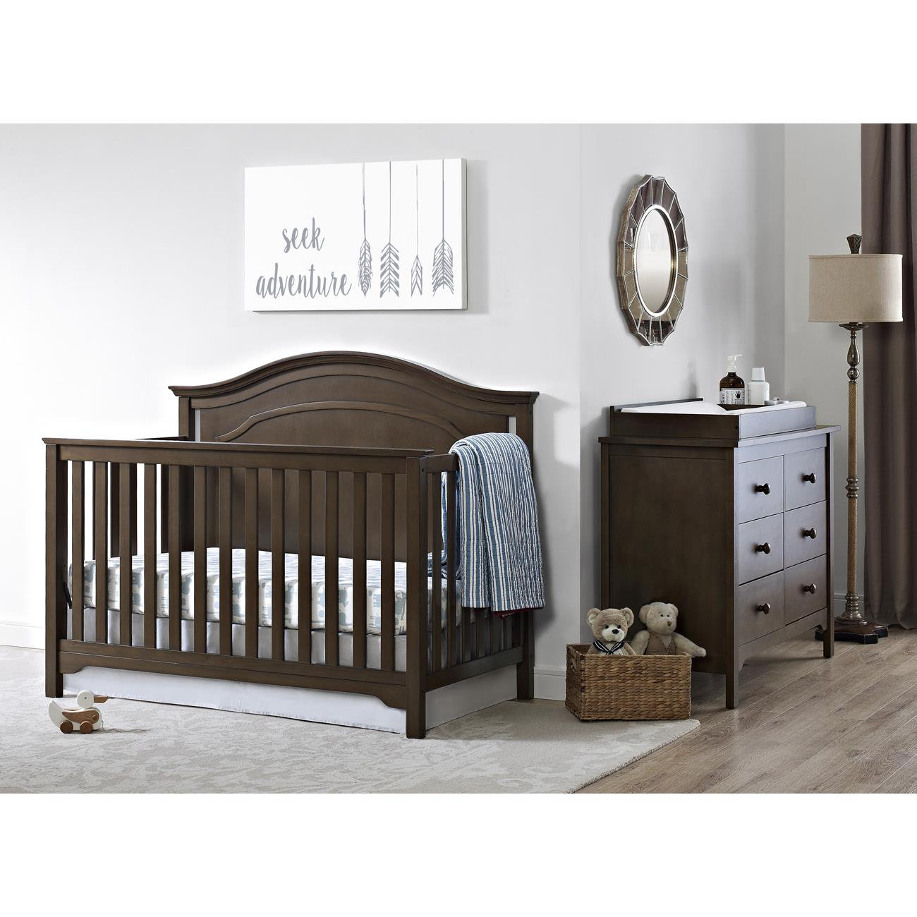 Baby Relax Eddie Bauer Hayworth 4in1 Convertible Crib & Reviews Wayfair