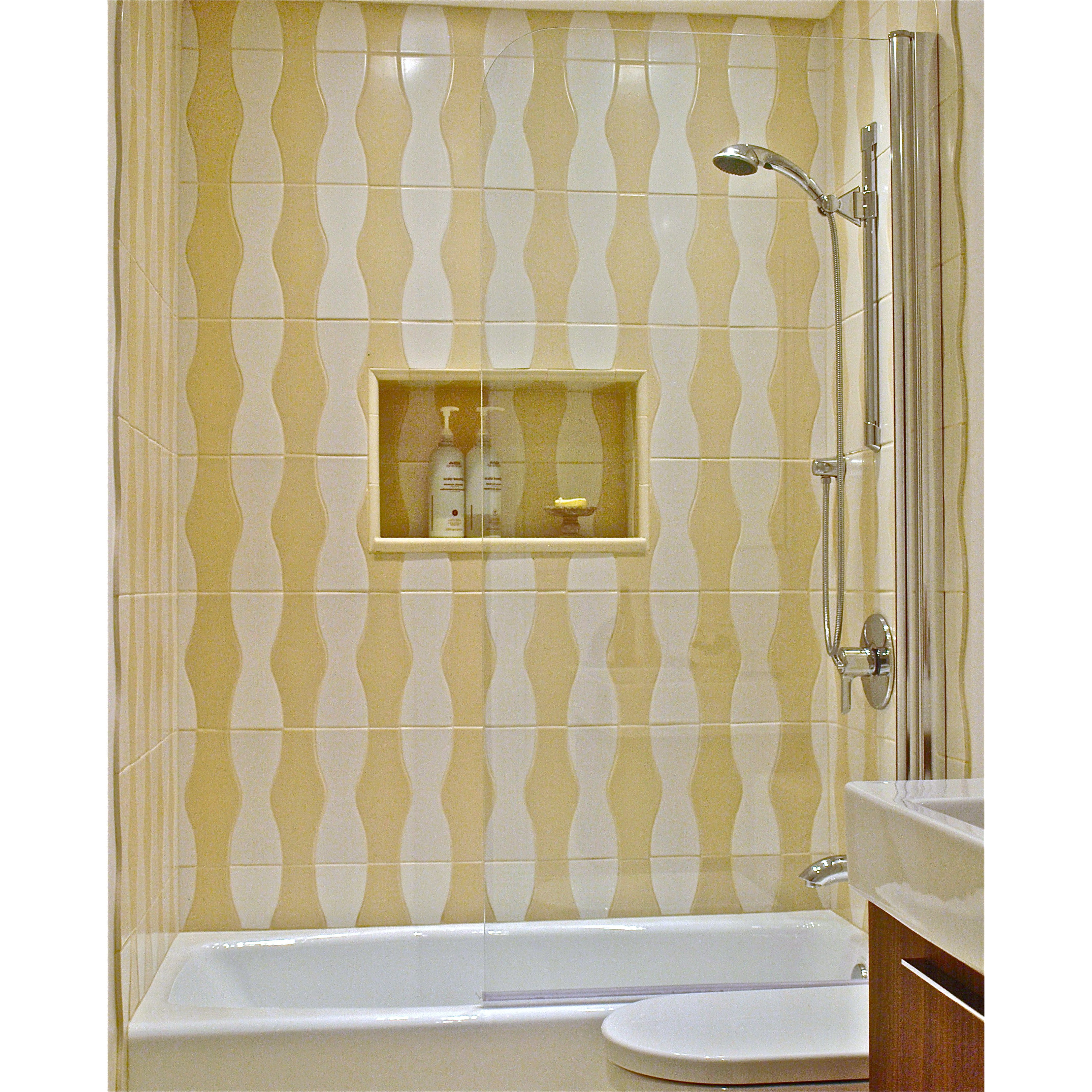 Ark Showers 30 X 64 Pivot Semi Frameless Bathtub Shower Screen Ark Showers 30 Quot X 64 Pivot Semi Frameless Bathtub Shower Screen