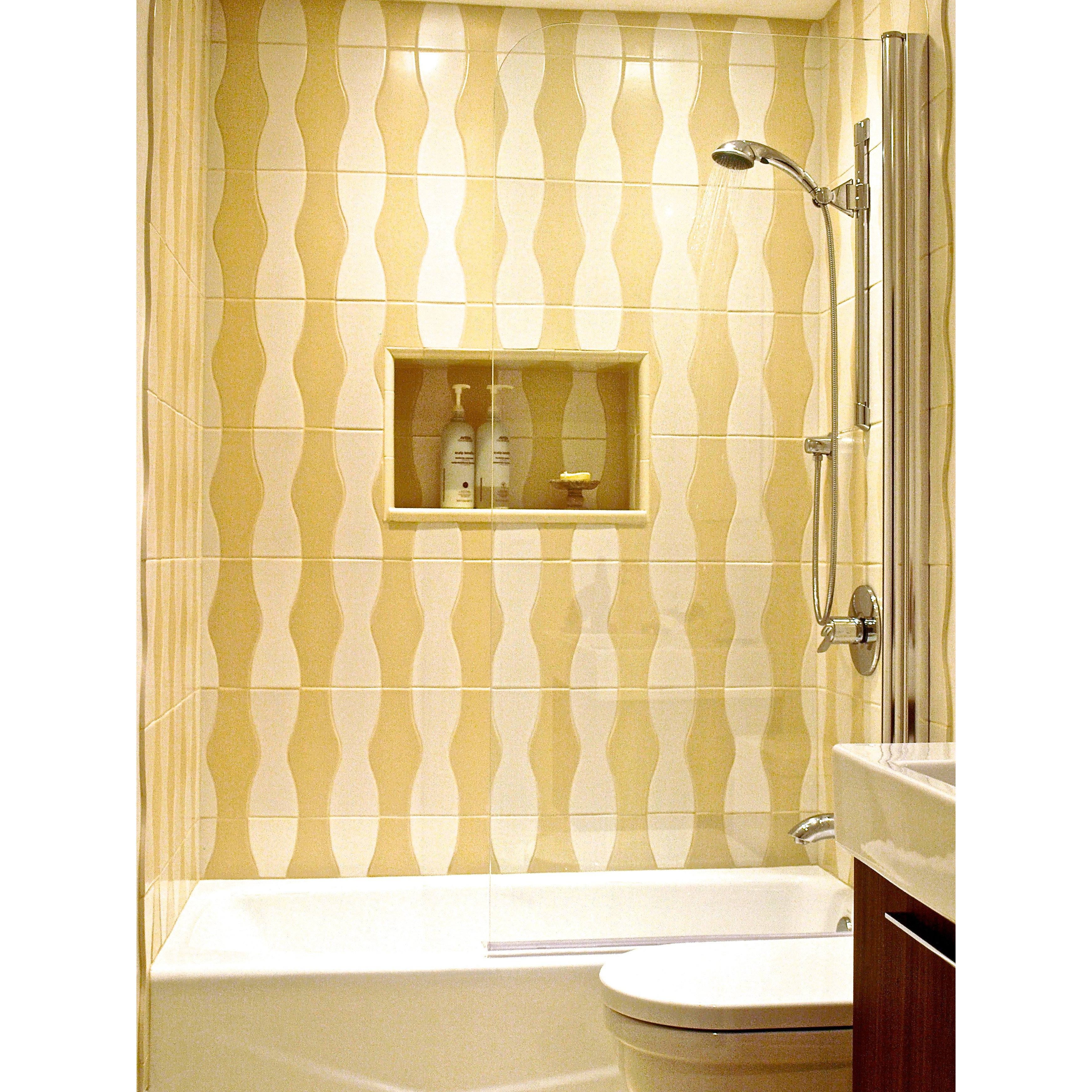 Ark Showers 30 X 64 Hinged Frameless Bathtub Shower Screen Ark Showers 30 Quot X 64 Hinged Frameless Bathtub Shower Screen