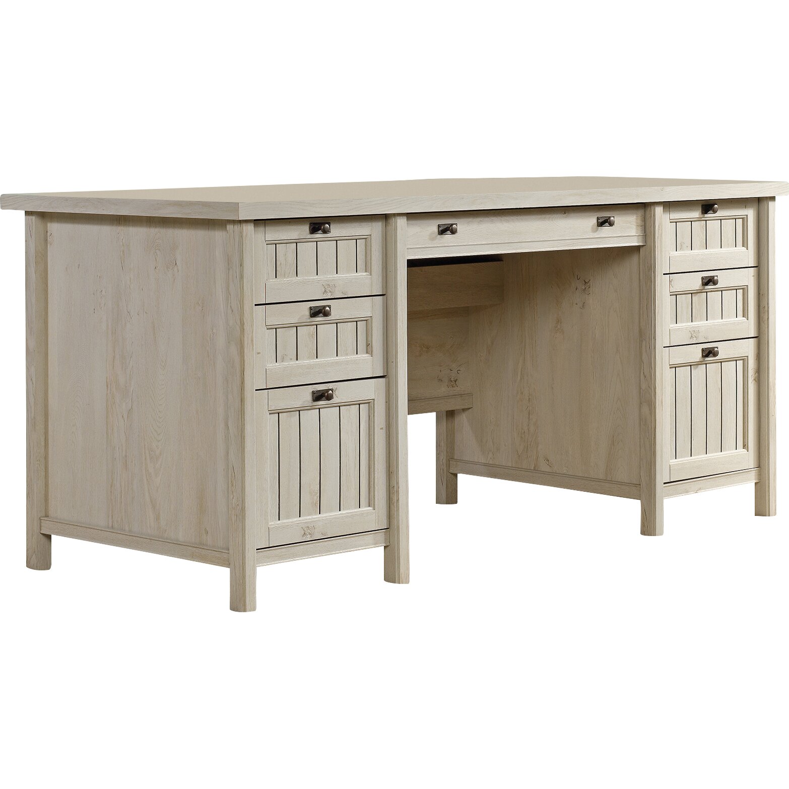 August Grove Tetonia Executive Desk & Reviews | Wayfair