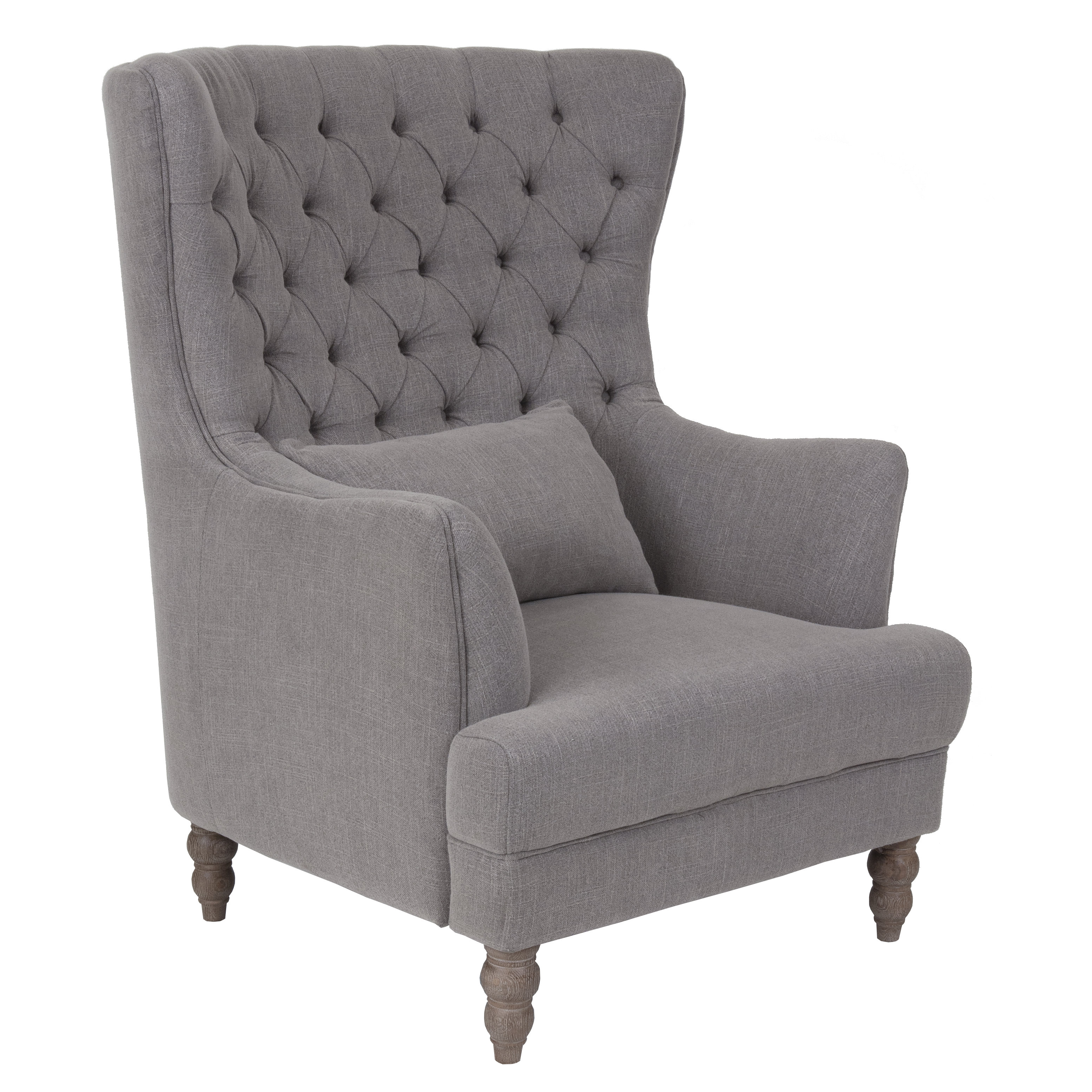 One Allium Way Spring Ridge Wingback Chair & Reviews Wayfair