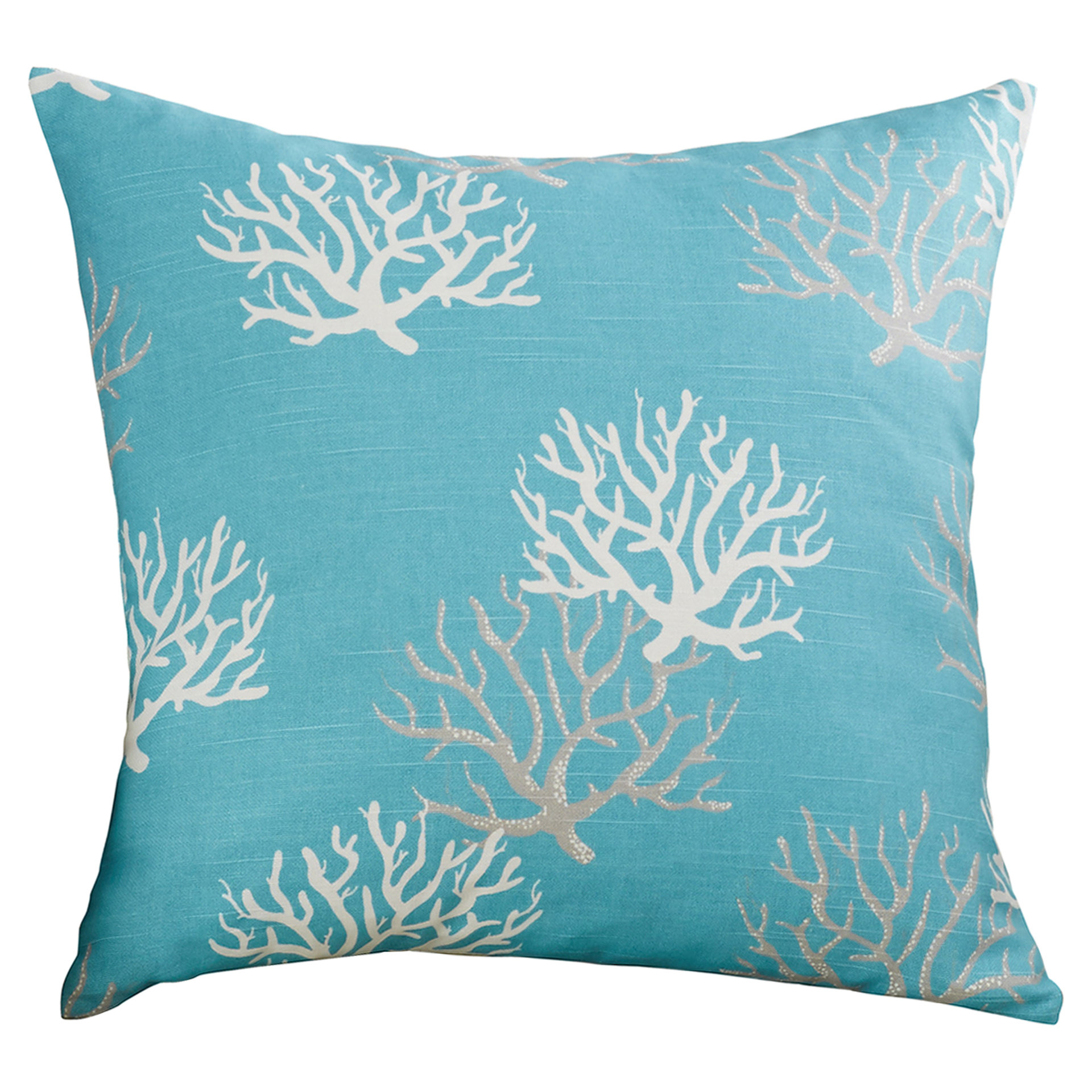 Tamarac 100 Cotton Throw Pillow Sale Aqua Blue Pillow Covers