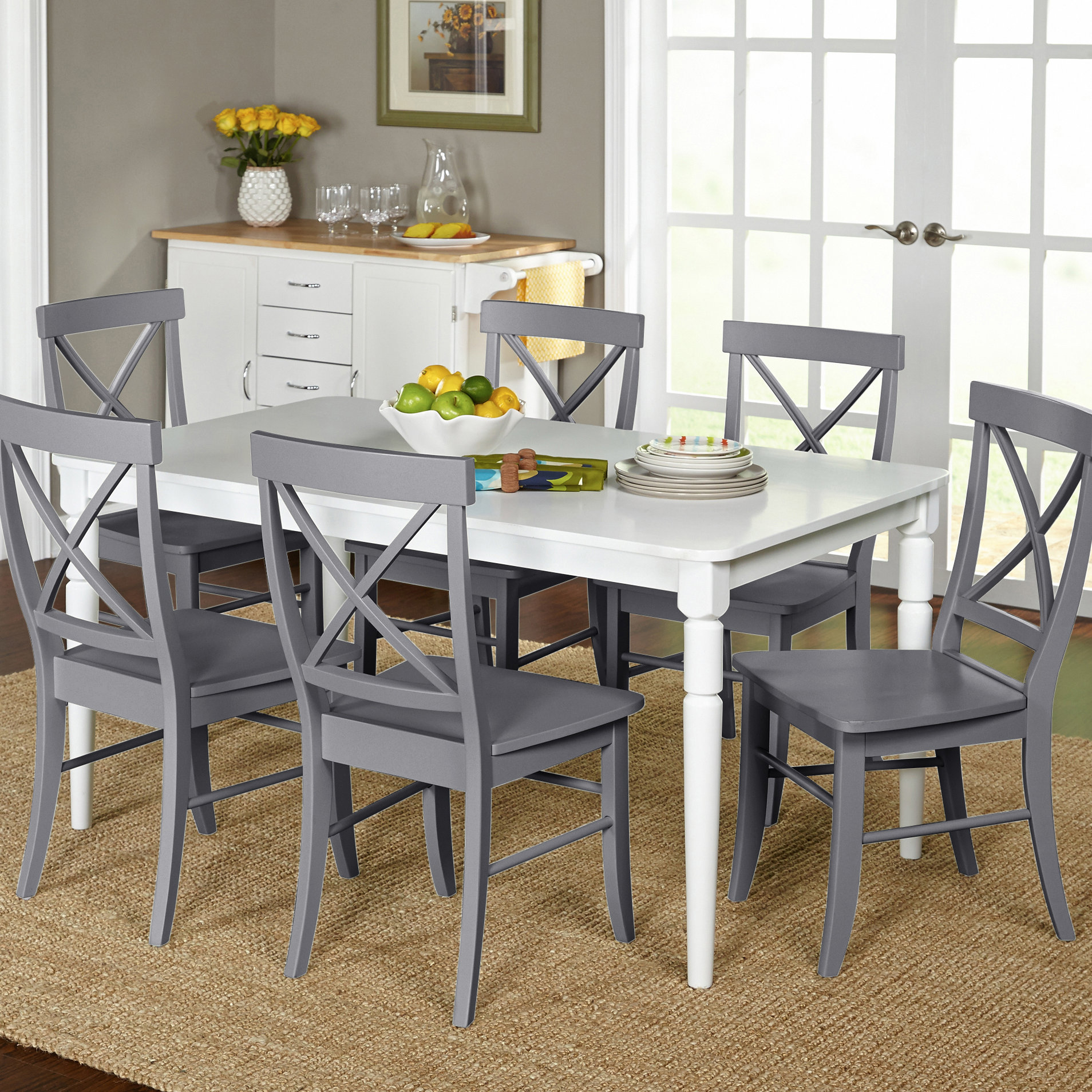 Beachcrest Home Brookwood 7 Piece Dining Set & Reviews | Wayfair