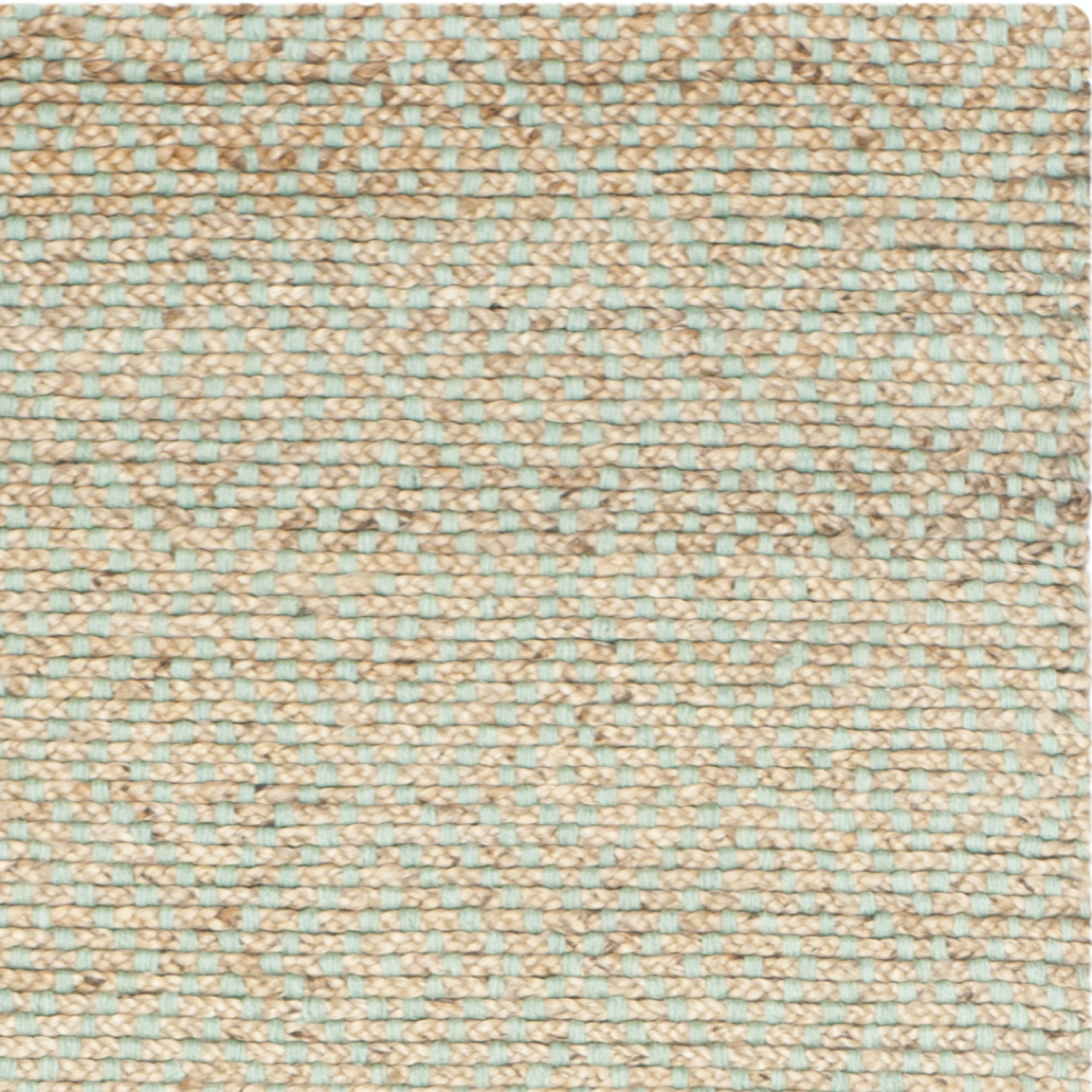 Beachcrest Home Richmond Natural/Mint Green Indoor Area Rug & Reviews