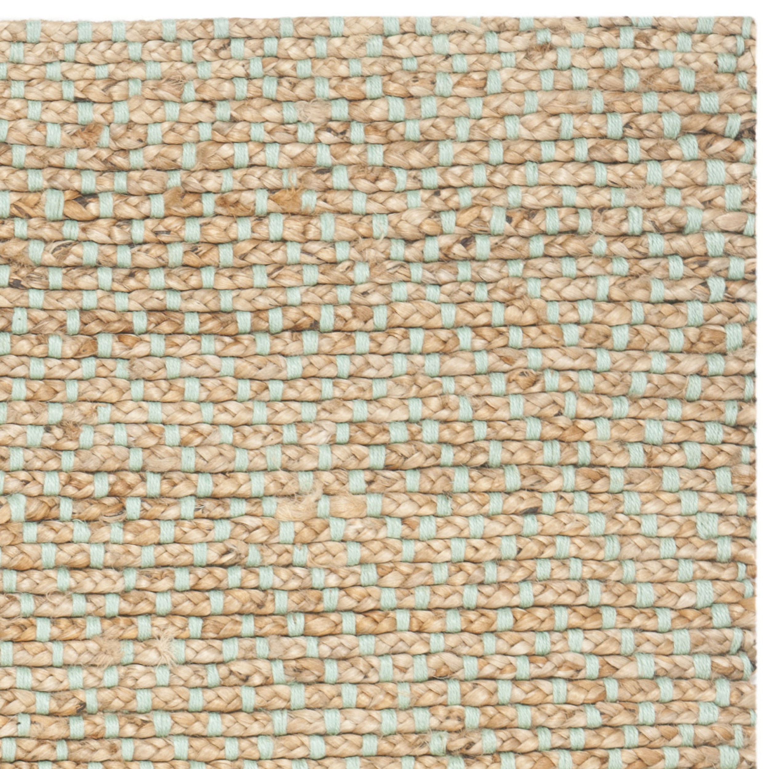 Richmond Natural/Mint Green Indoor Area Rug & Reviews AllModern