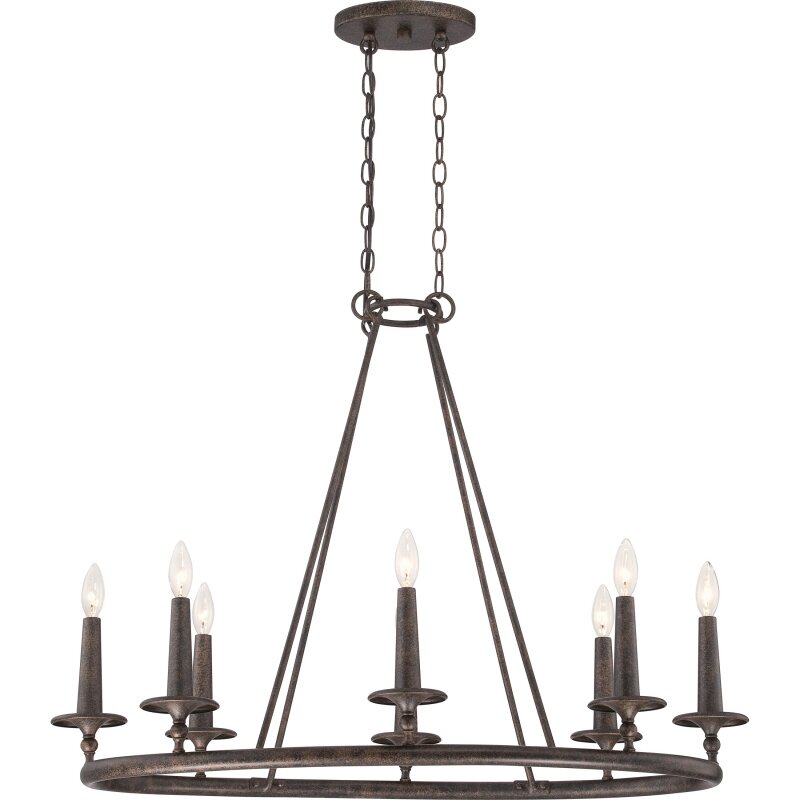 Loon Peak Bedford 8 Light Candle Style Chandelier And Reviews Wayfair