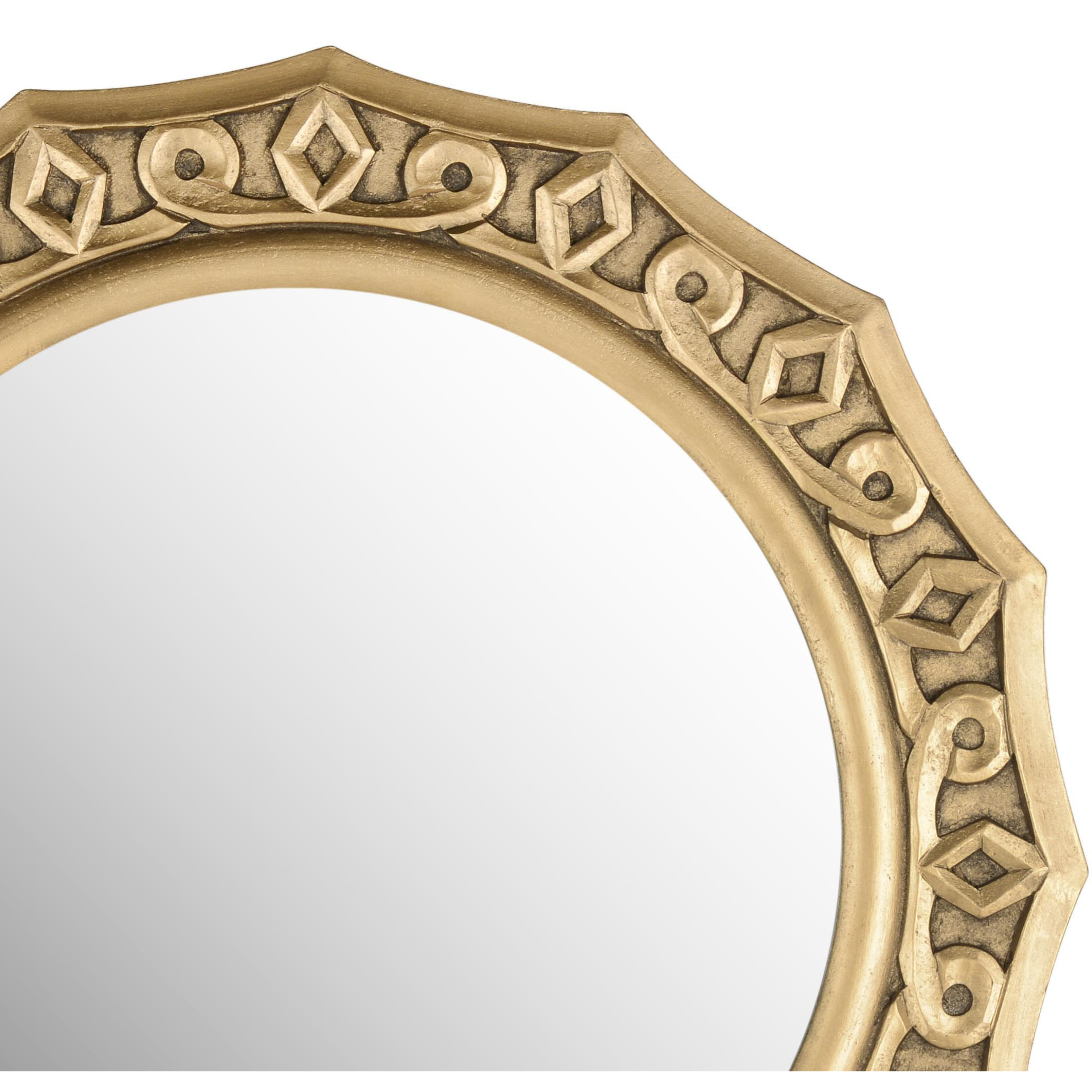 House of Hampton Gossamer Lace Mirror & Reviews Wayfair