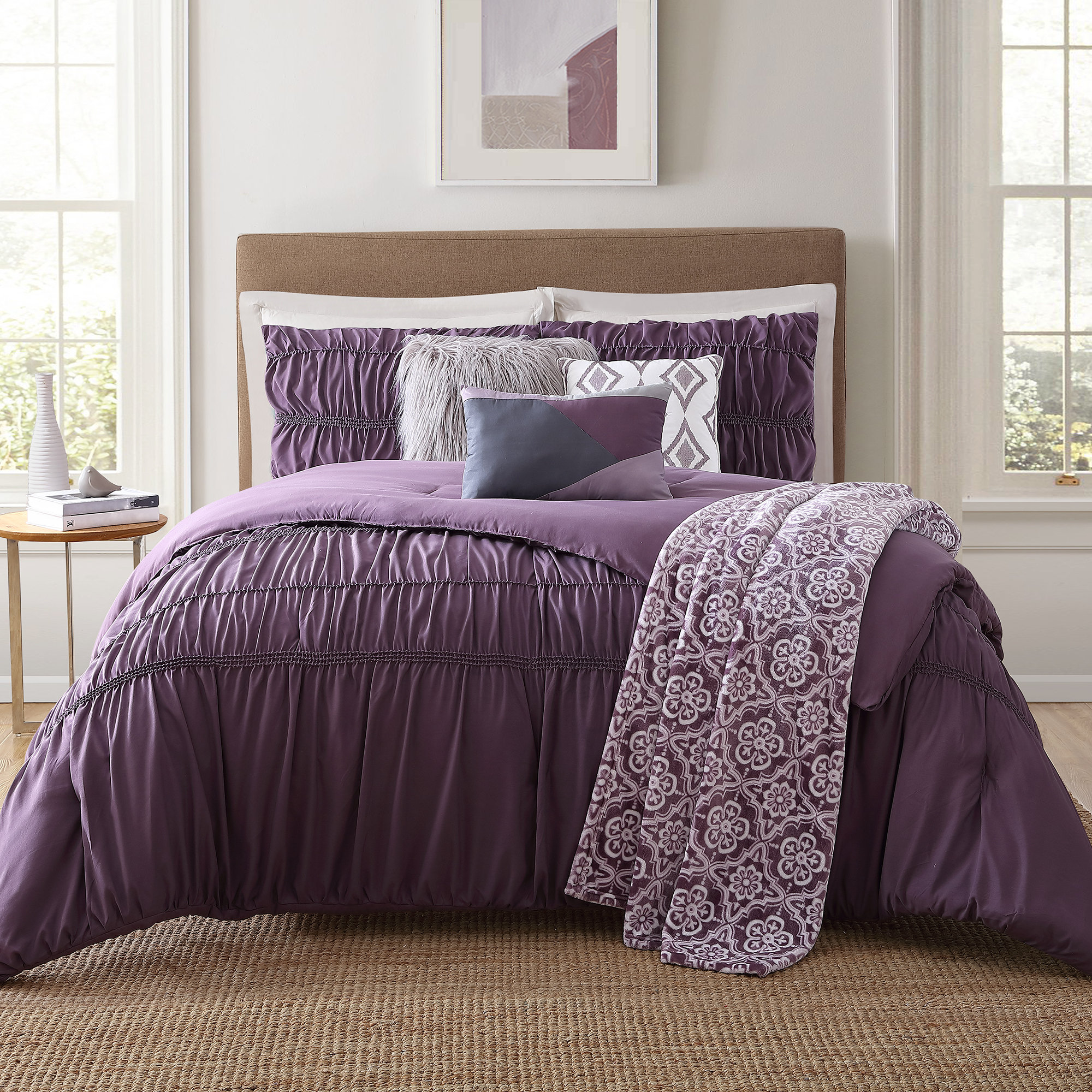 House of Hampton Nottingham 7 Piece Comforter Set & Reviews Wayfair.ca