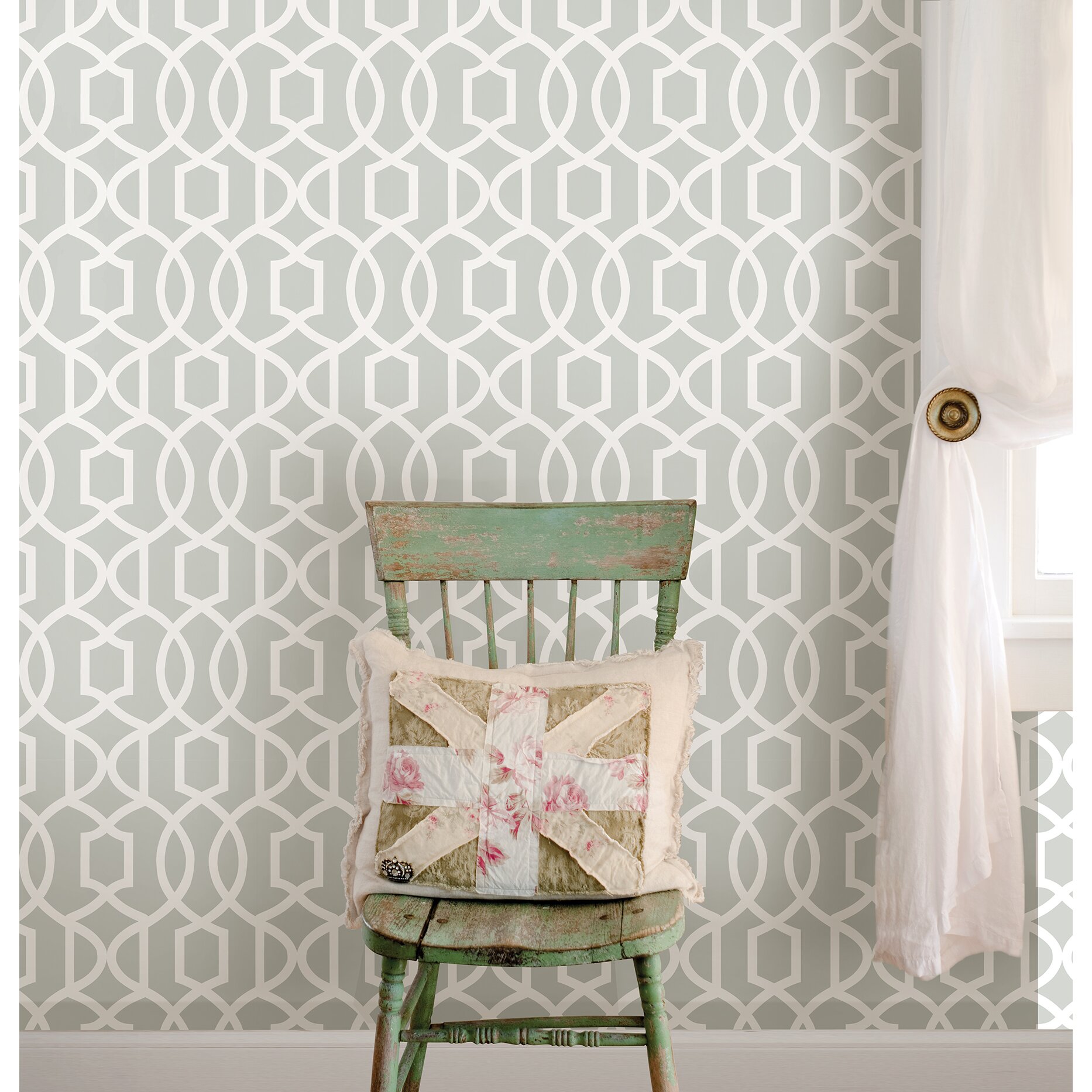 House of Hampton Montleban Peel and Stick 18’ x 20.5" Roll Wallpaper