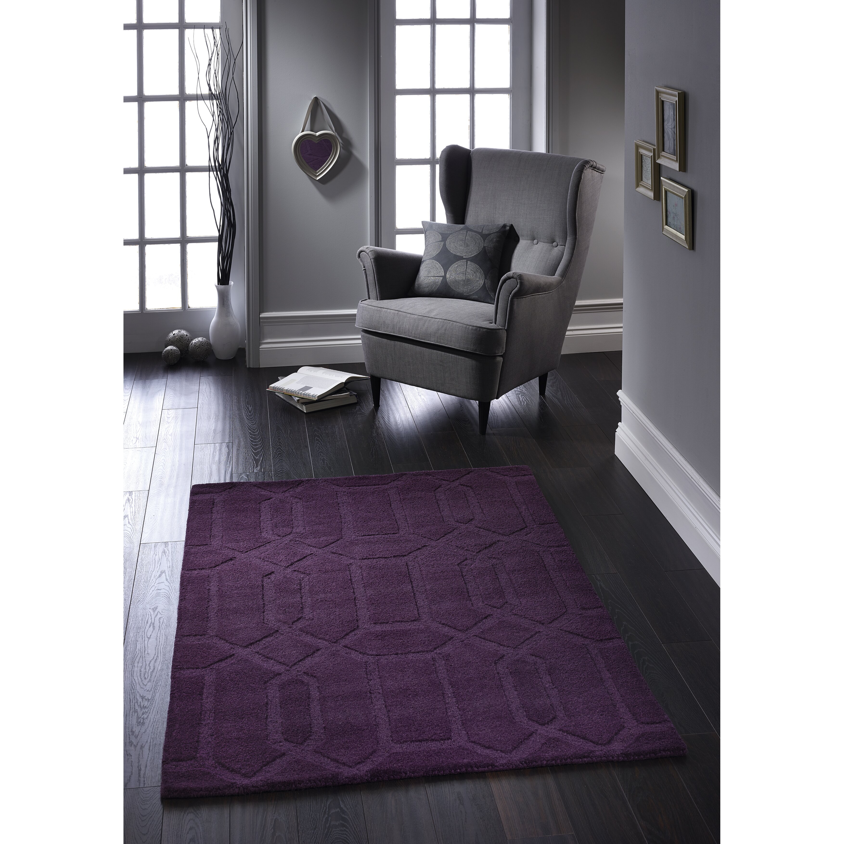 Plum Area Rug Additional Views Fun Rugs Fun Shags Lavender Shag