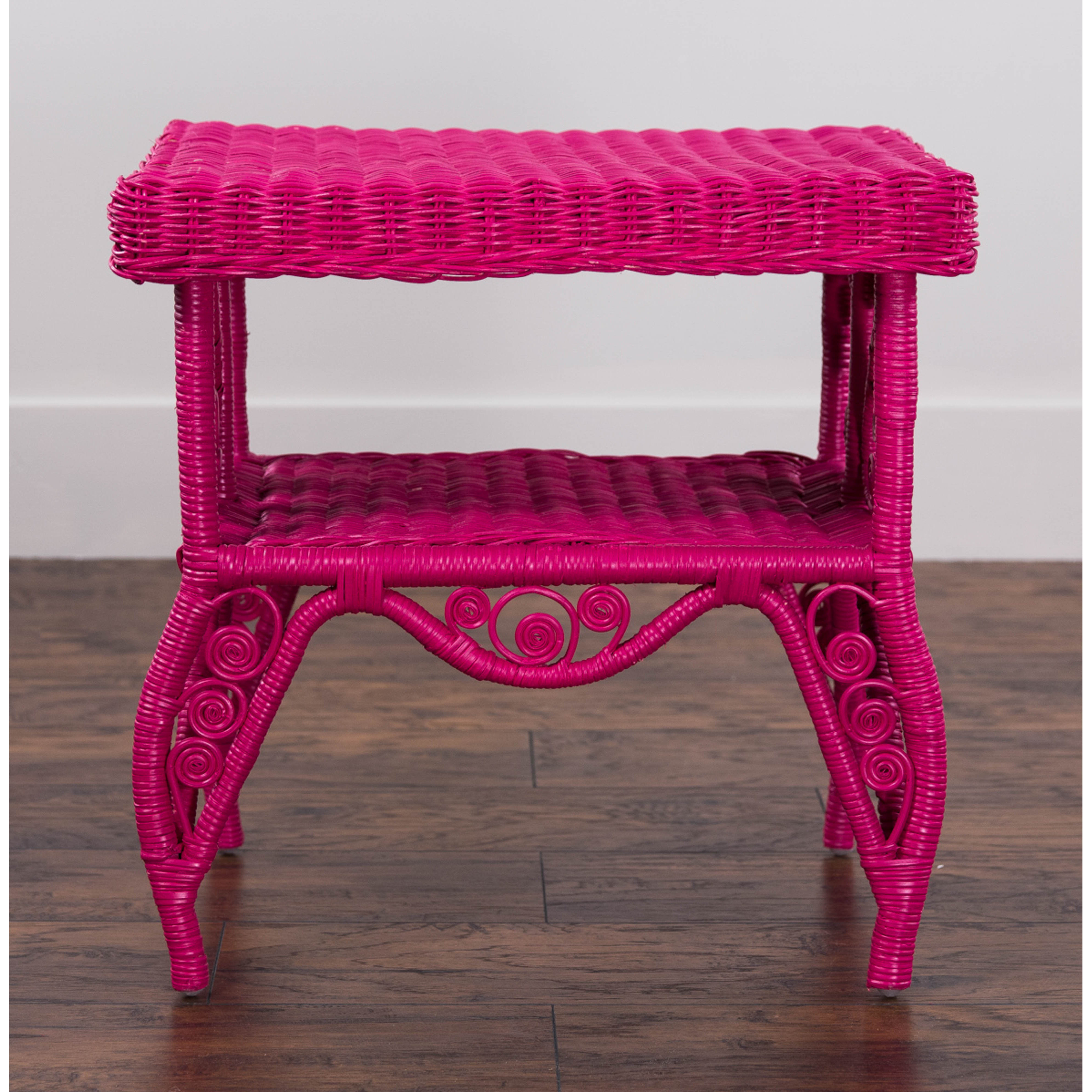 Bungalow Rose Rattan End Table & Reviews Wayfair