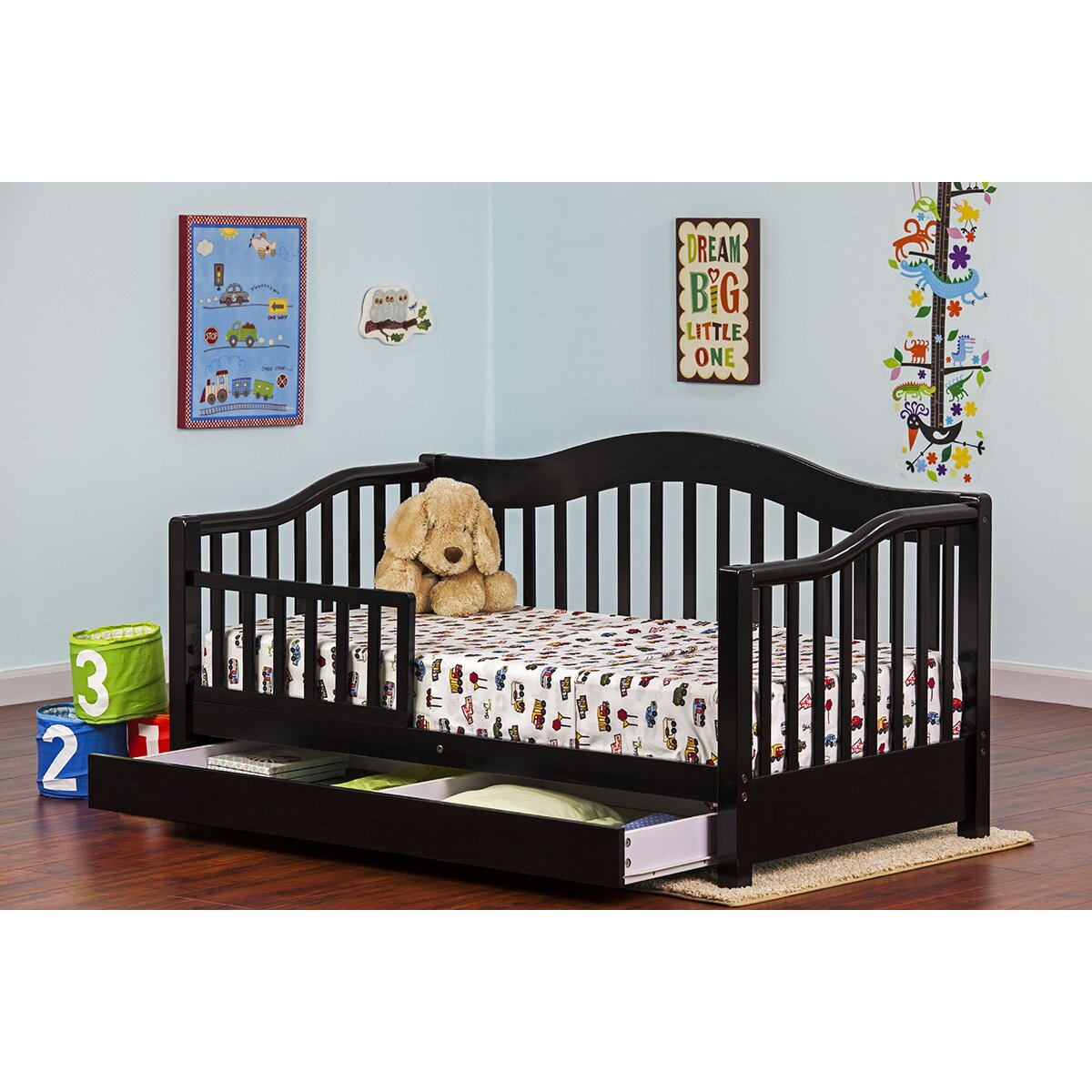 Convertible Toddler Beds & Kids' Beds You'll Love | Wayfair - Toddler Bed with Storage