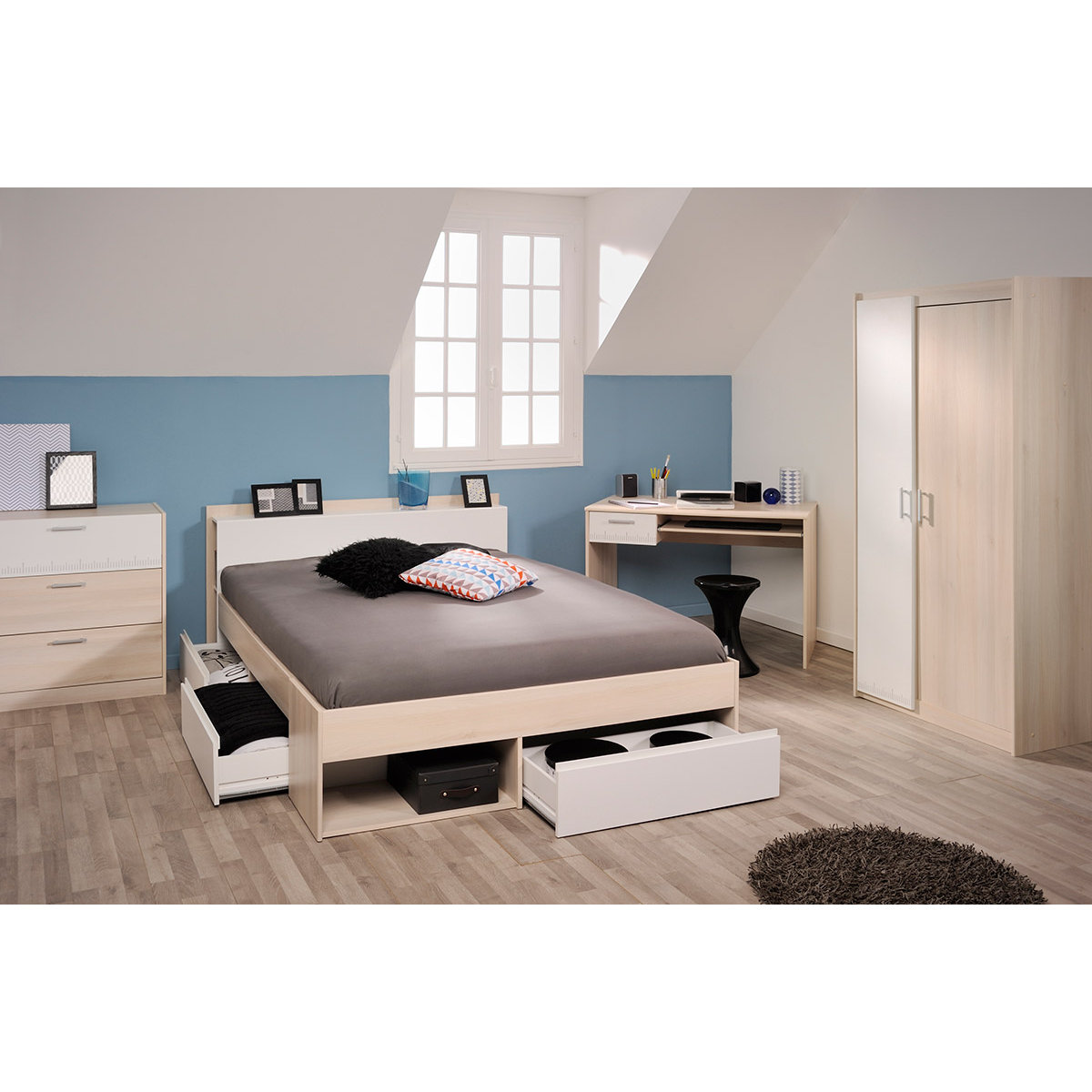 Parisot Most Storage Platform Bed & Reviews Wayfair