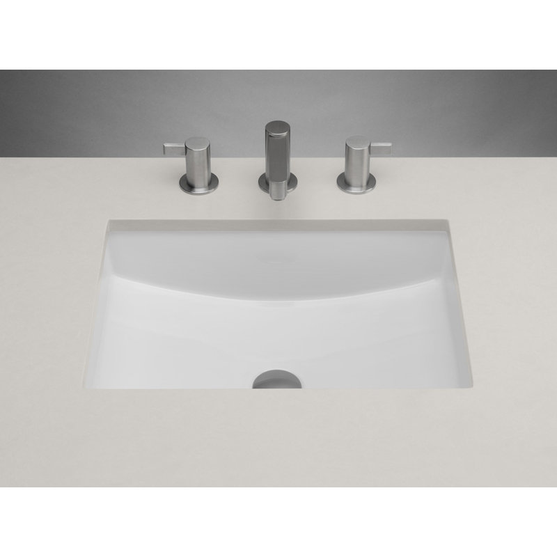 Ronbow Rectangle Ceramic Undermount Bathroom Sink Reviews Wayfair Ronbow Rectangle Ceramic Undermount Bathroom Sink