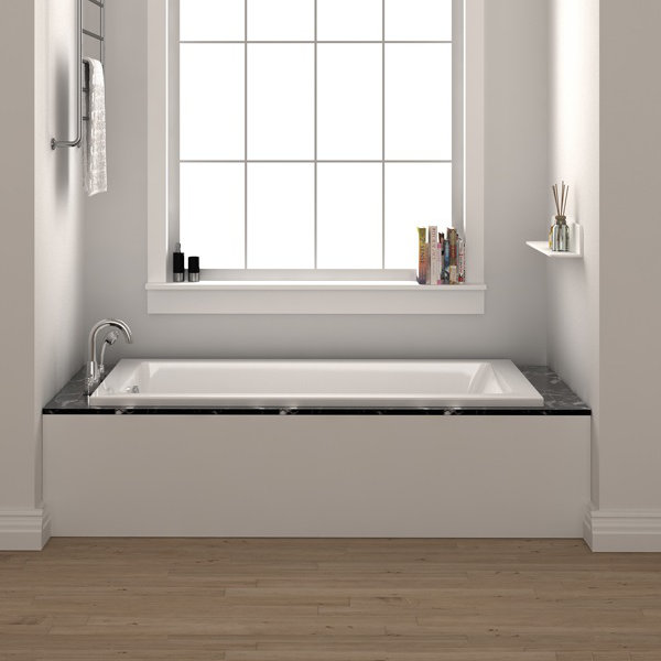 Fine Fixtures Drop In 54 X 30 Soaking Bathtub Reviews Wayfair Fine Fixtures Drop In 54 Quot X 30 Soaking Bathtub