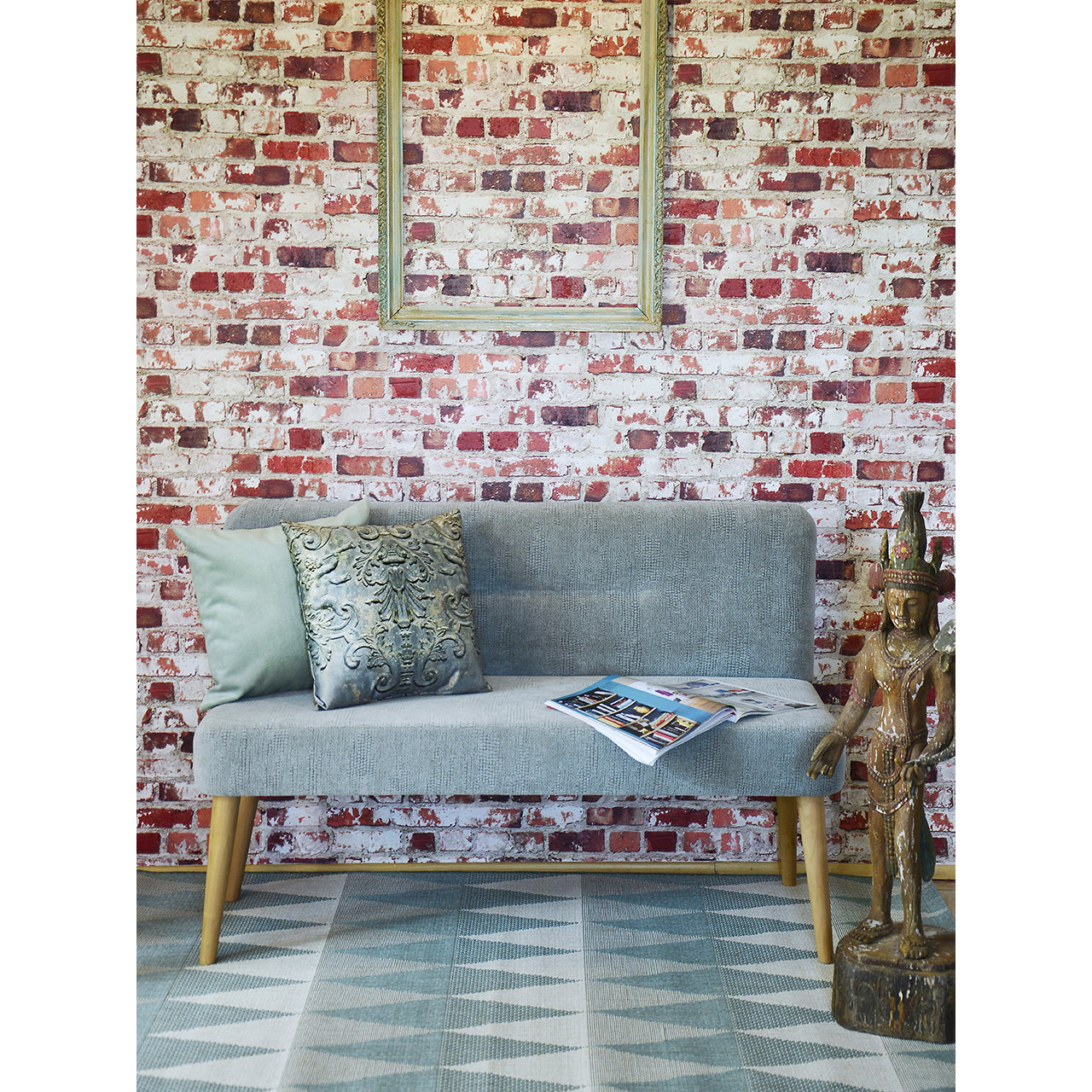 HappyBarok Gepolsterte Schlafzimmerbank Wzór aus Holz & Bewertungen