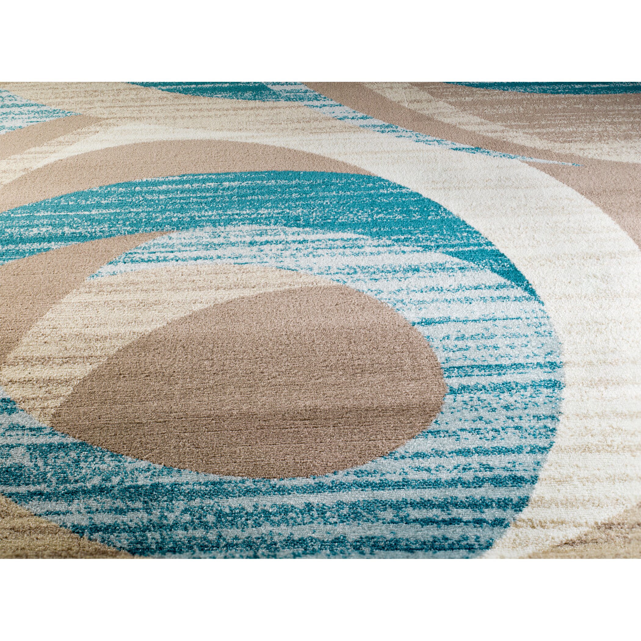 Rug and Decor Inc. Summit Blue/Brown Area Rug & Reviews Wayfair.ca