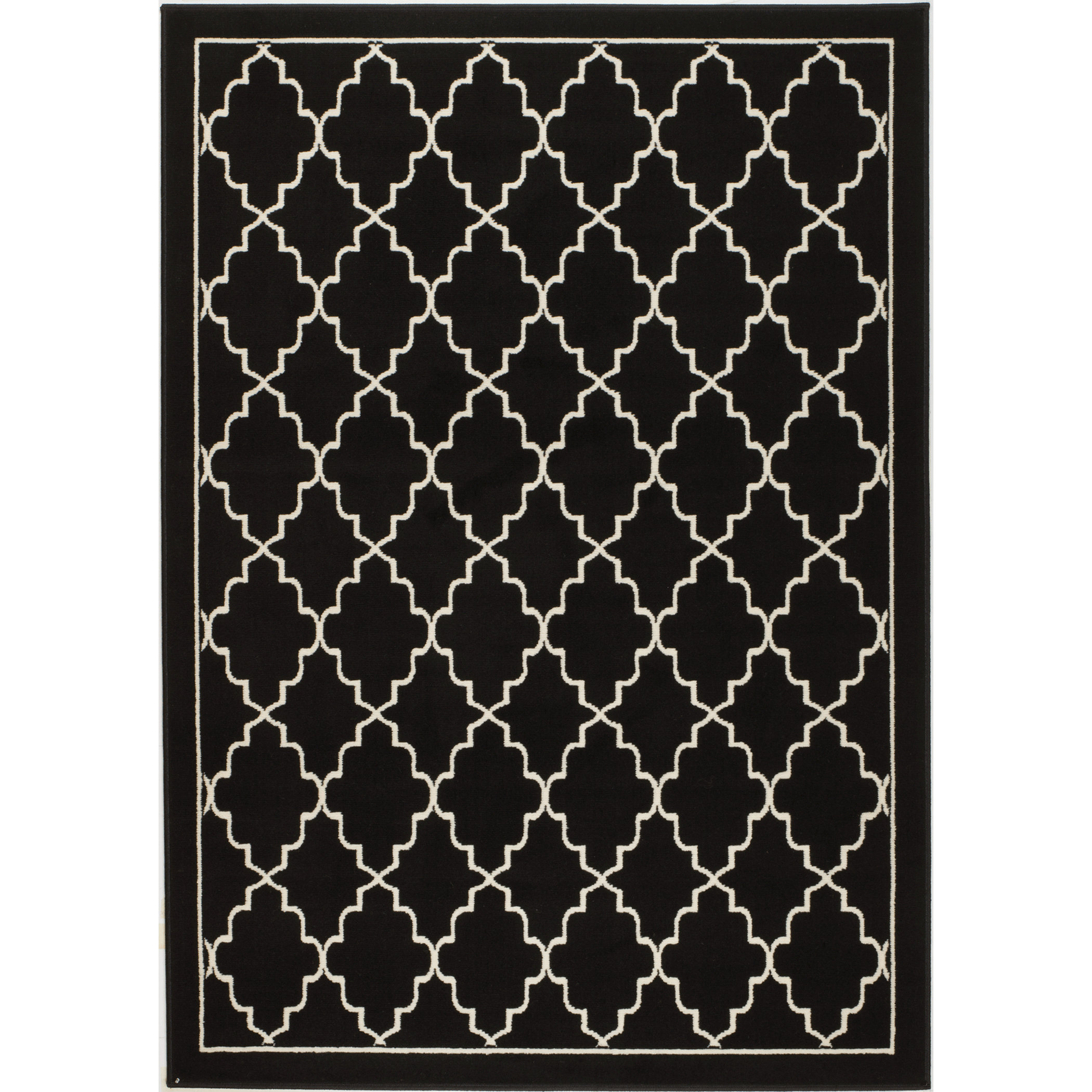 Rug and Decor Inc. Chateau Black Area Rug & Reviews Wayfair