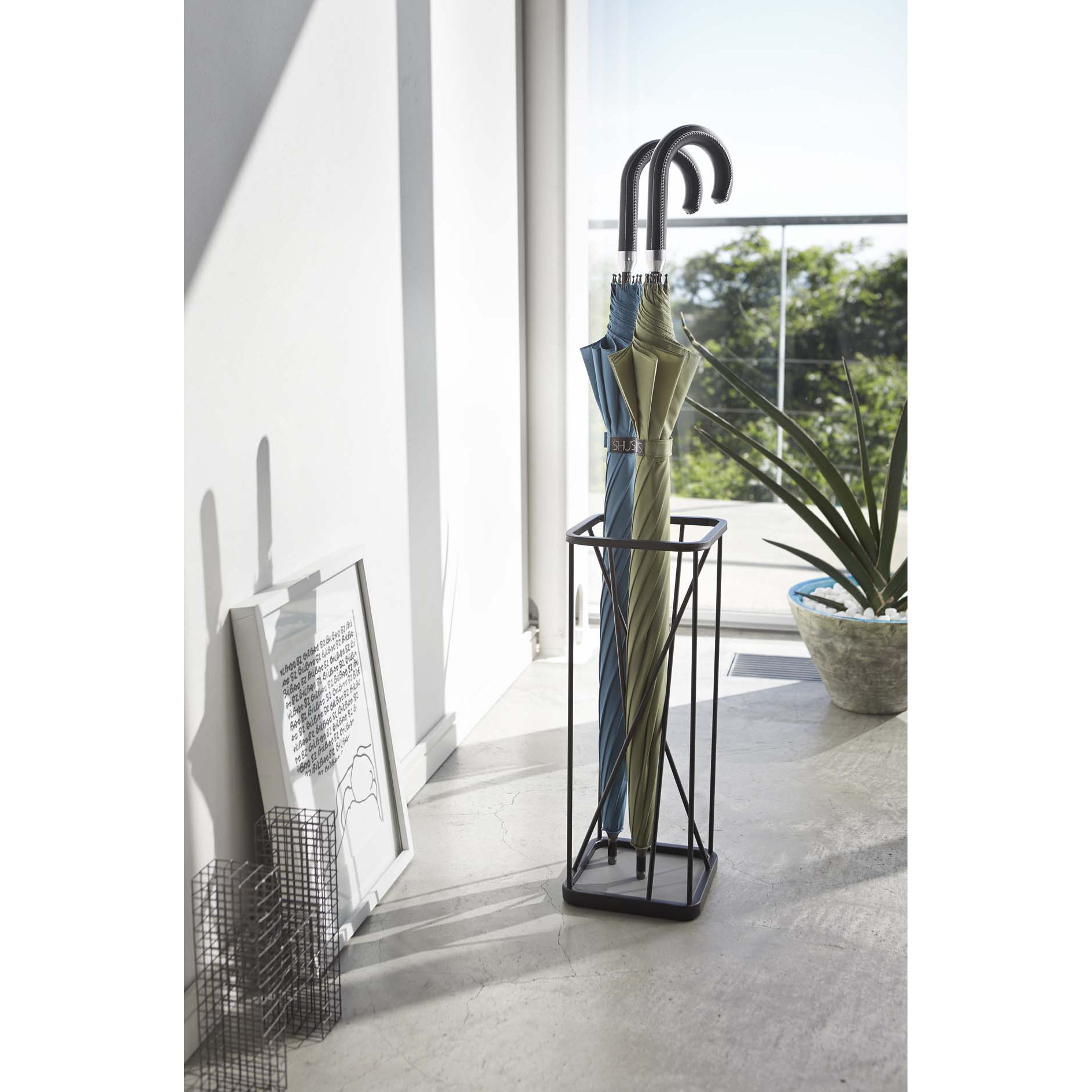 Yamazaki USA Nine Square Umbrella Stand & Reviews Wayfair