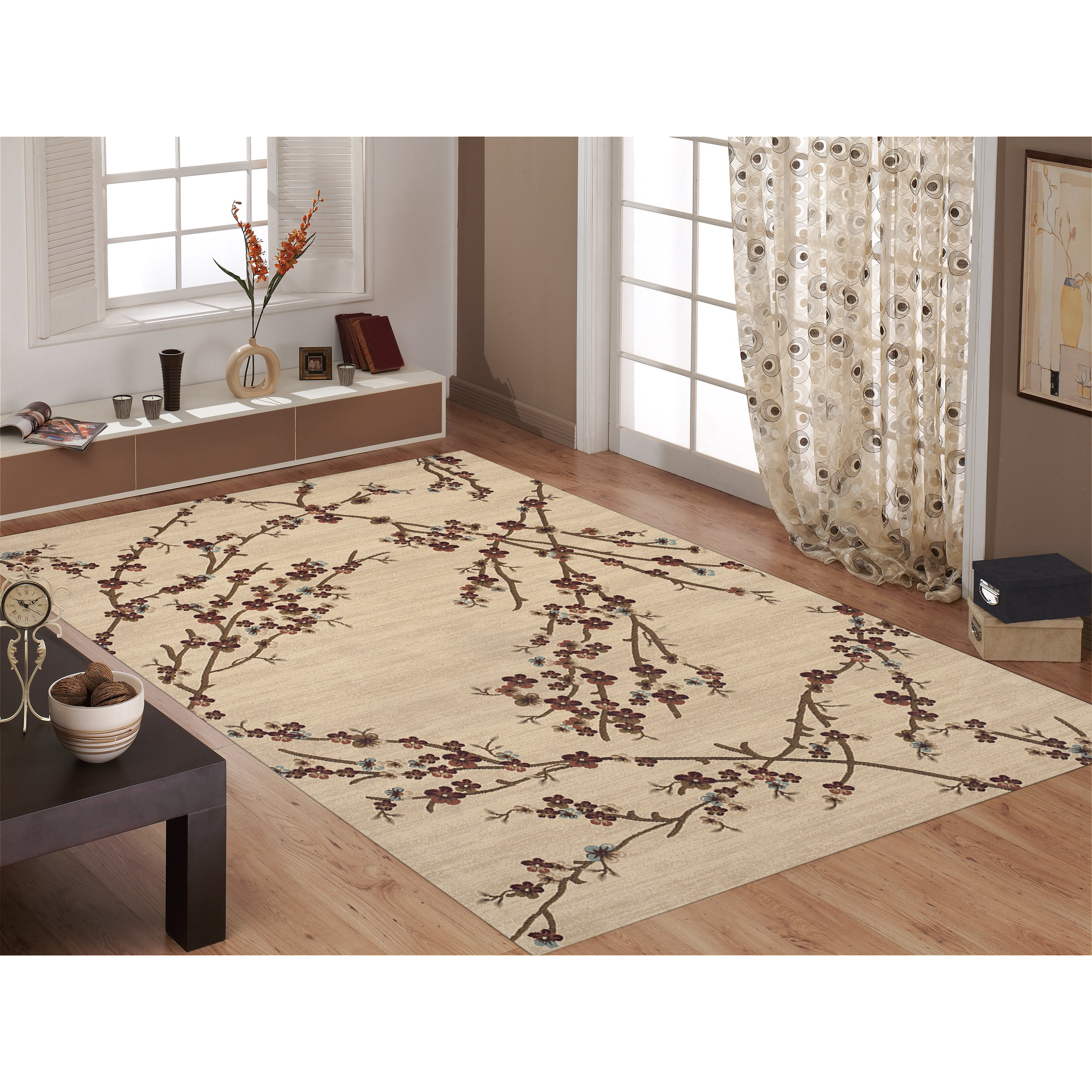World Rug Gallery Classique Beige Area Rug Wayfair.ca