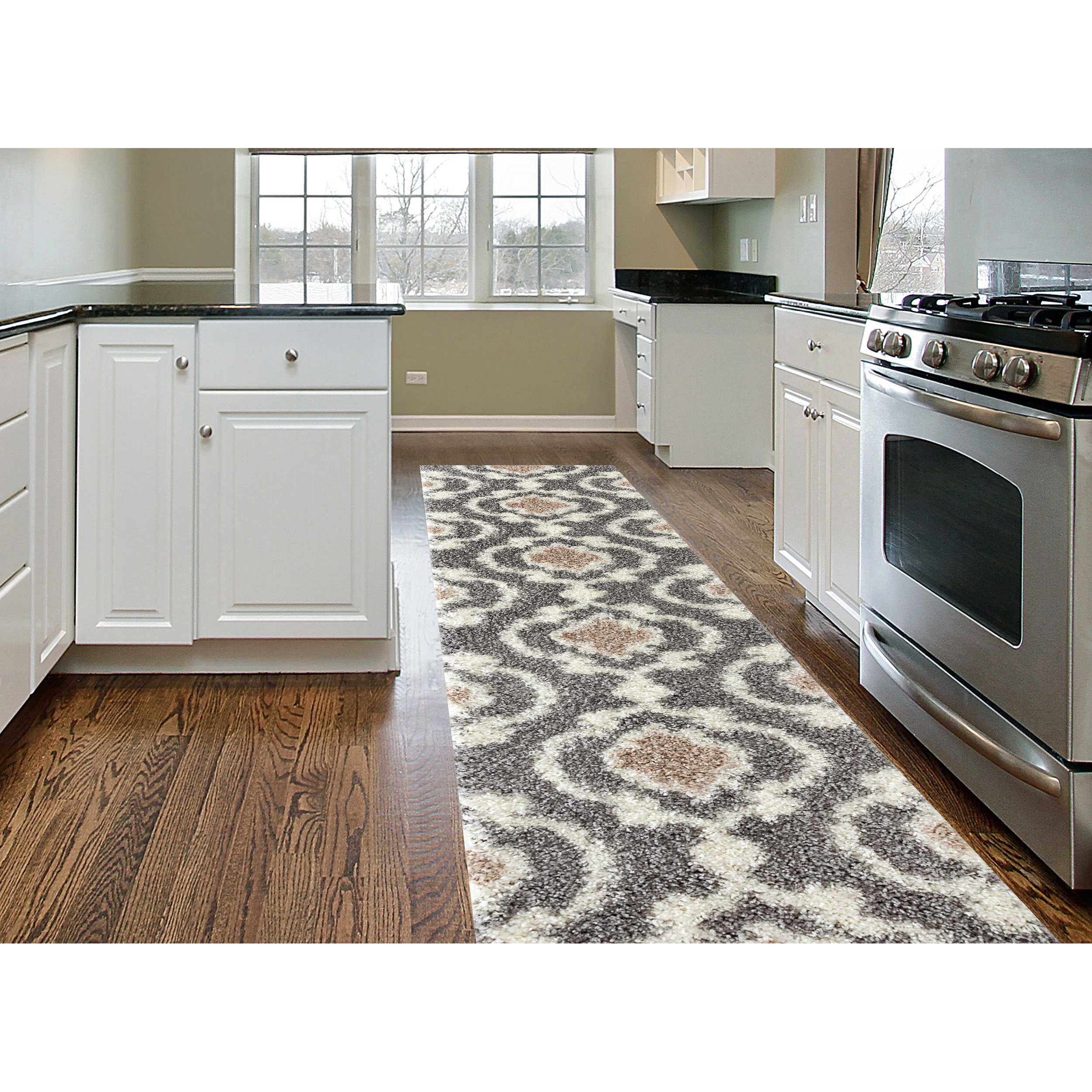 Andover Mills Wainwright Grey/Cream Area Rug & Reviews Wayfair.ca