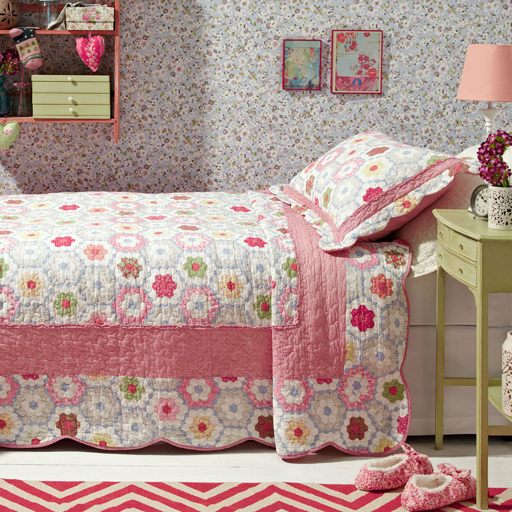 Forever England Daisy Bedspread Wayfair UK