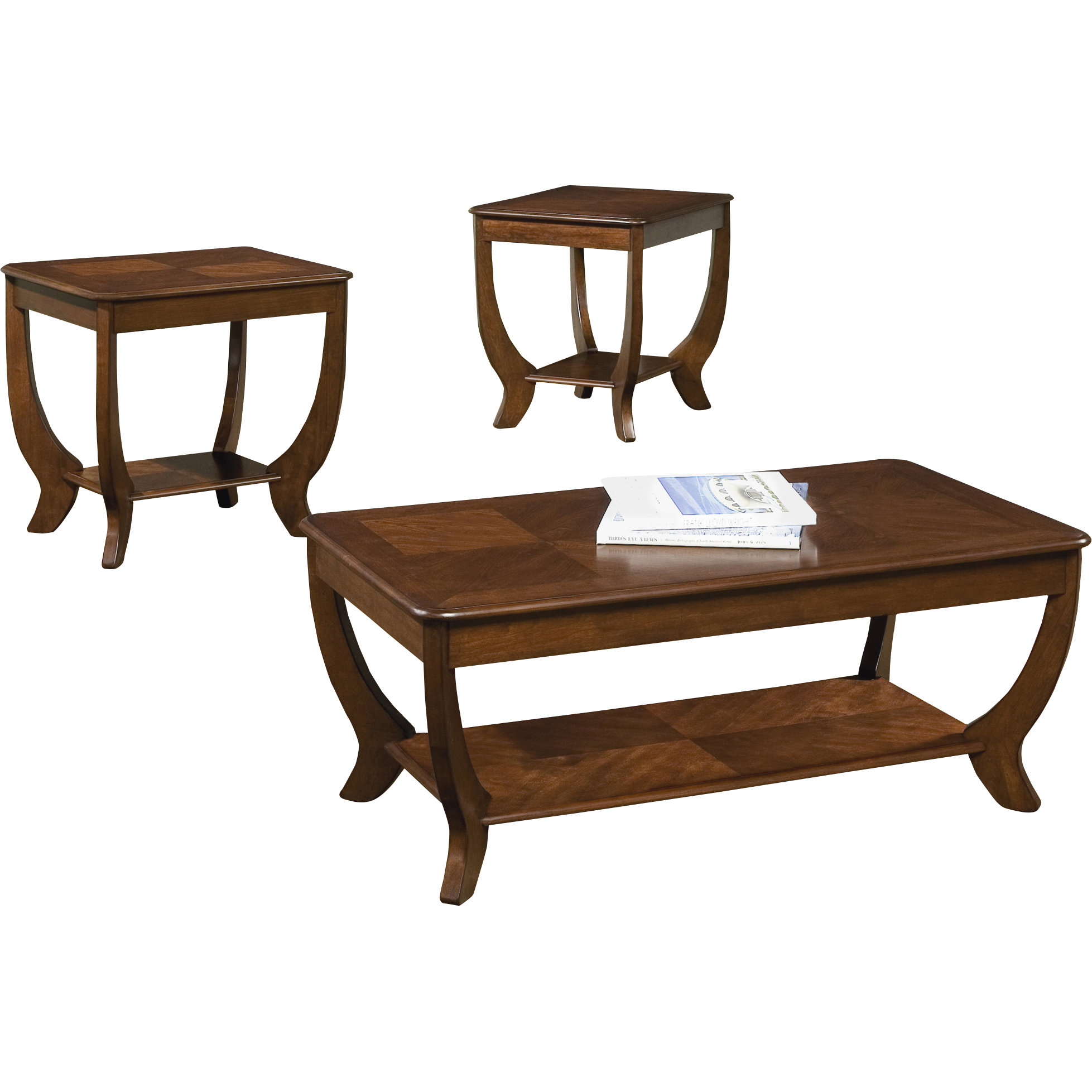 Rosalind Wheeler Pettigrew 3 Piece Coffee Table Set & Reviews Wayfair