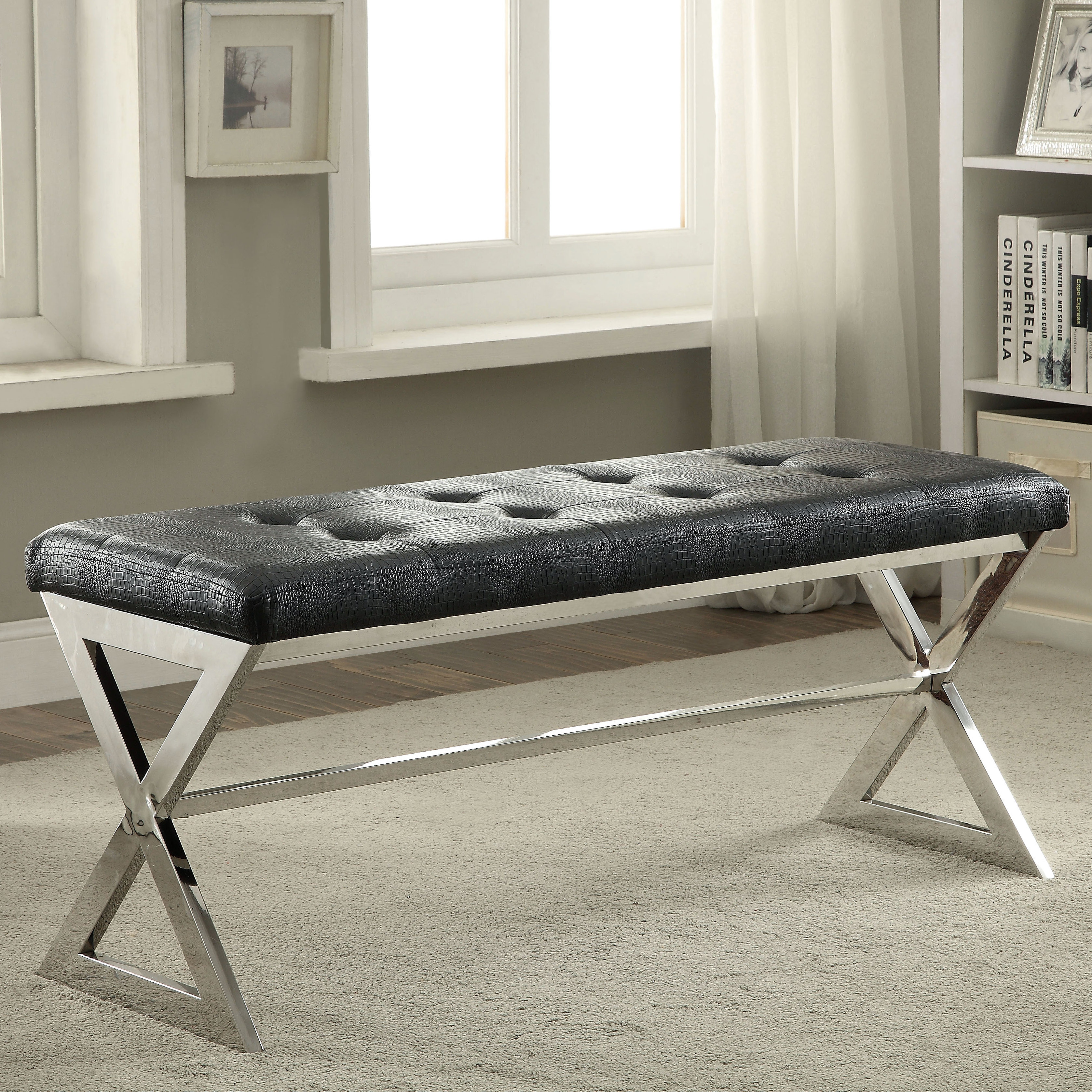 Stylish Upholstered Benches For Entryways