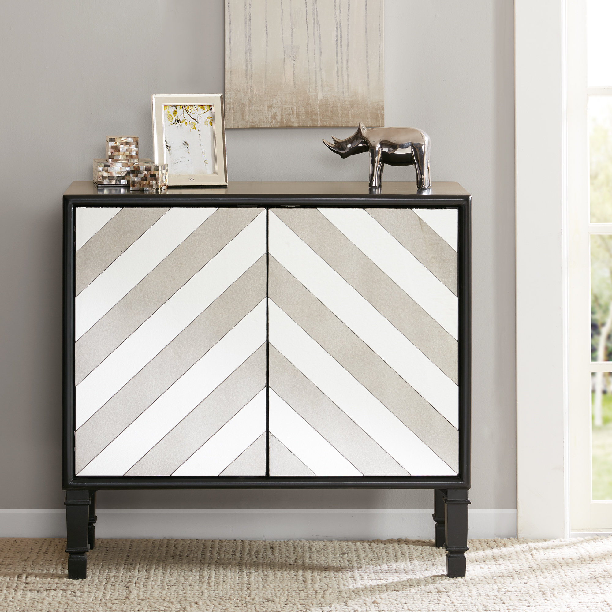 Egan Chevron Mirrored Accent Chest Reviews Joss Main - Mercer Egan Chevron Mirrored Accent Chest egan chevron mirrored accent chest reviews joss main - mercer egan chevron mirrored accent chest