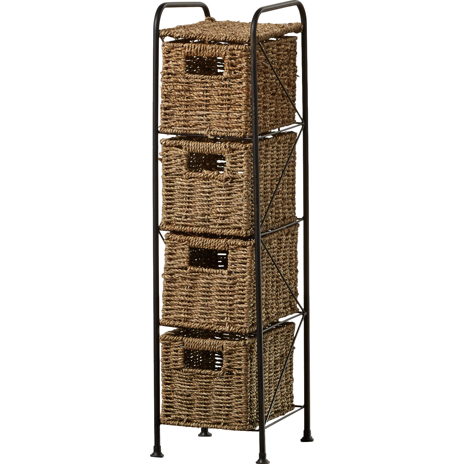 Andover Mills Palmer 4 Basket Drawer Chest & Reviews Wayfair.co.uk