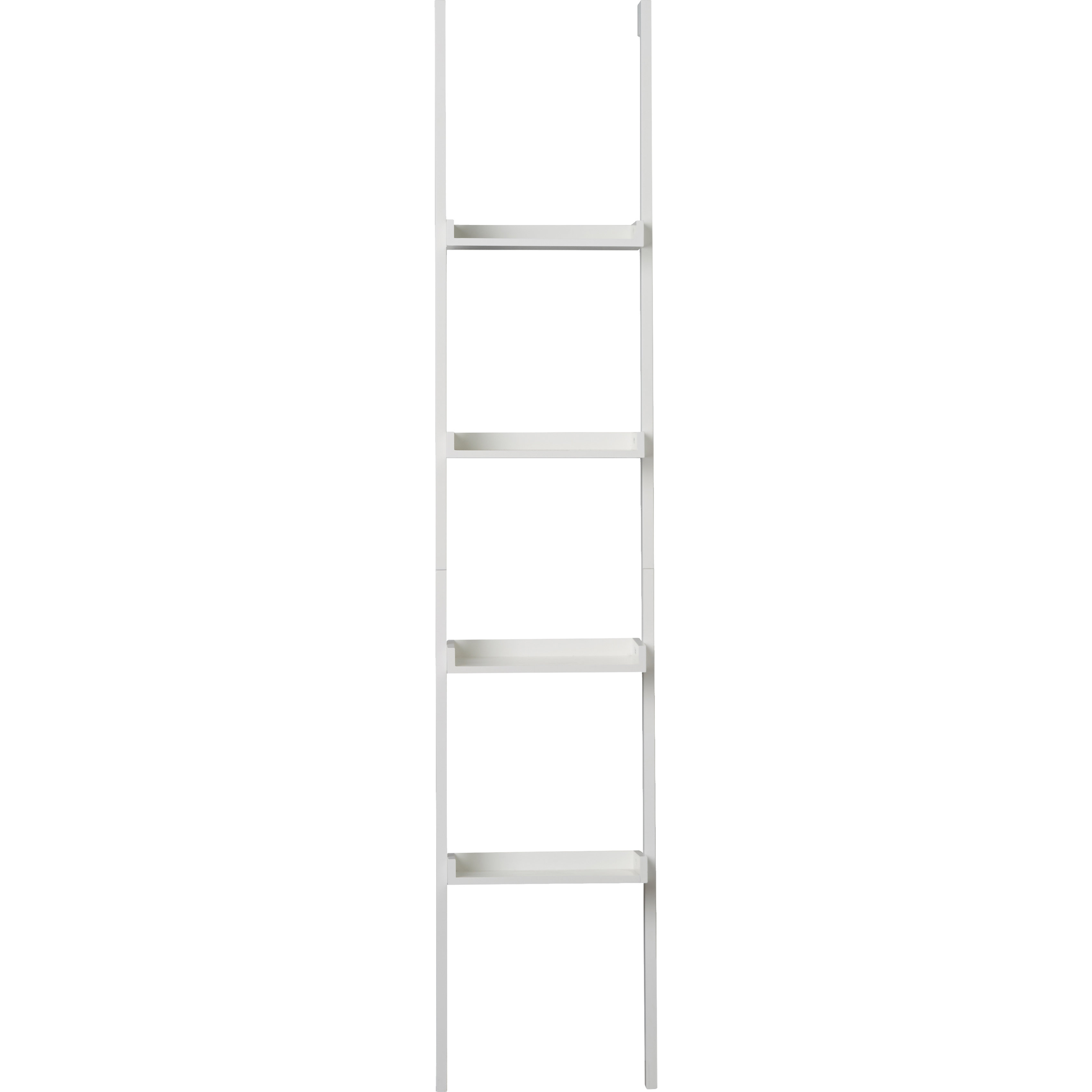 Riley Ave. Chris Tall Narrow Ladder 180cm Leaning Bookcase & Reviews
