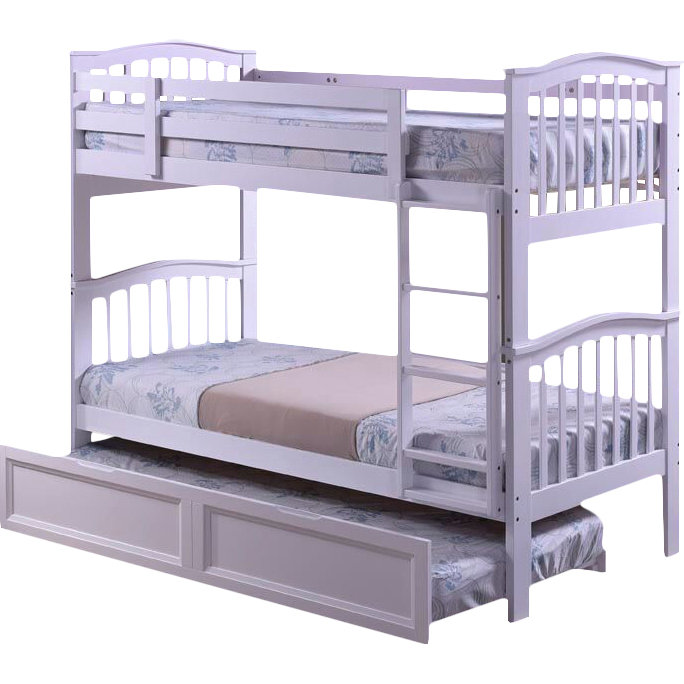 Home Loft Concept Dehesa Single Bunk Bed with Trundle & Reviews Wayfair.co.uk
